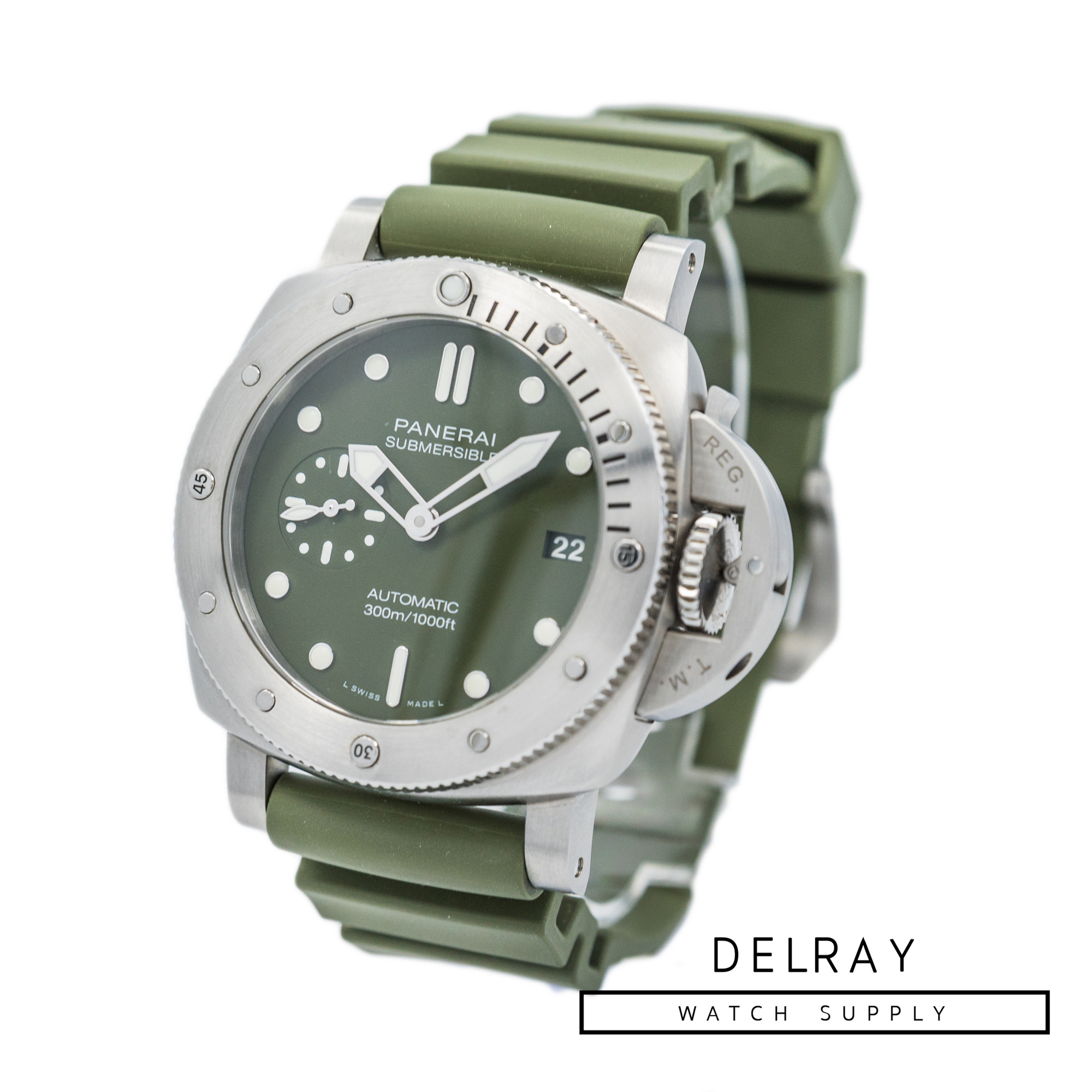 Panerai Submersible Verde Militare PAM1055 *Limited Edition*