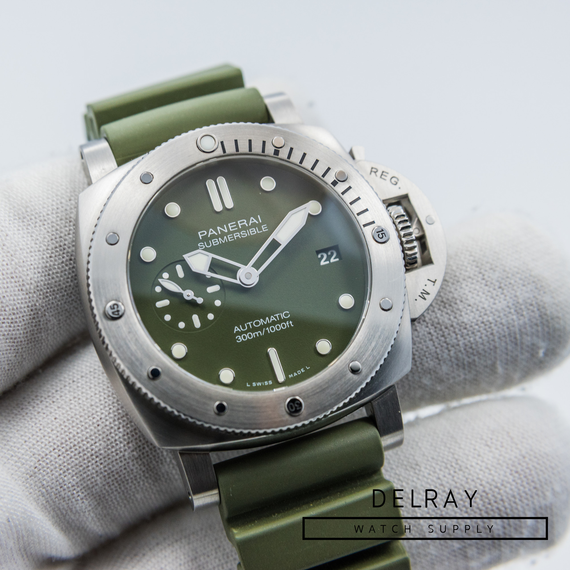 Panerai Submersible Verde Militare PAM1055 *Limited Edition*