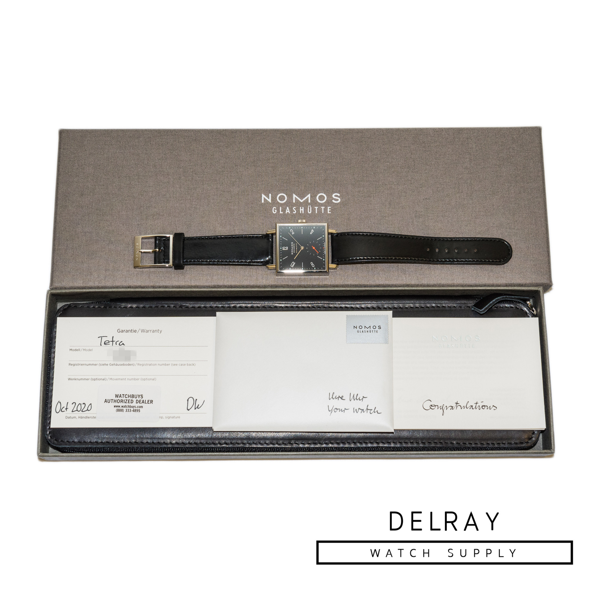 Nomos Tetra Neomatik 39 Midnight Blue *2020*