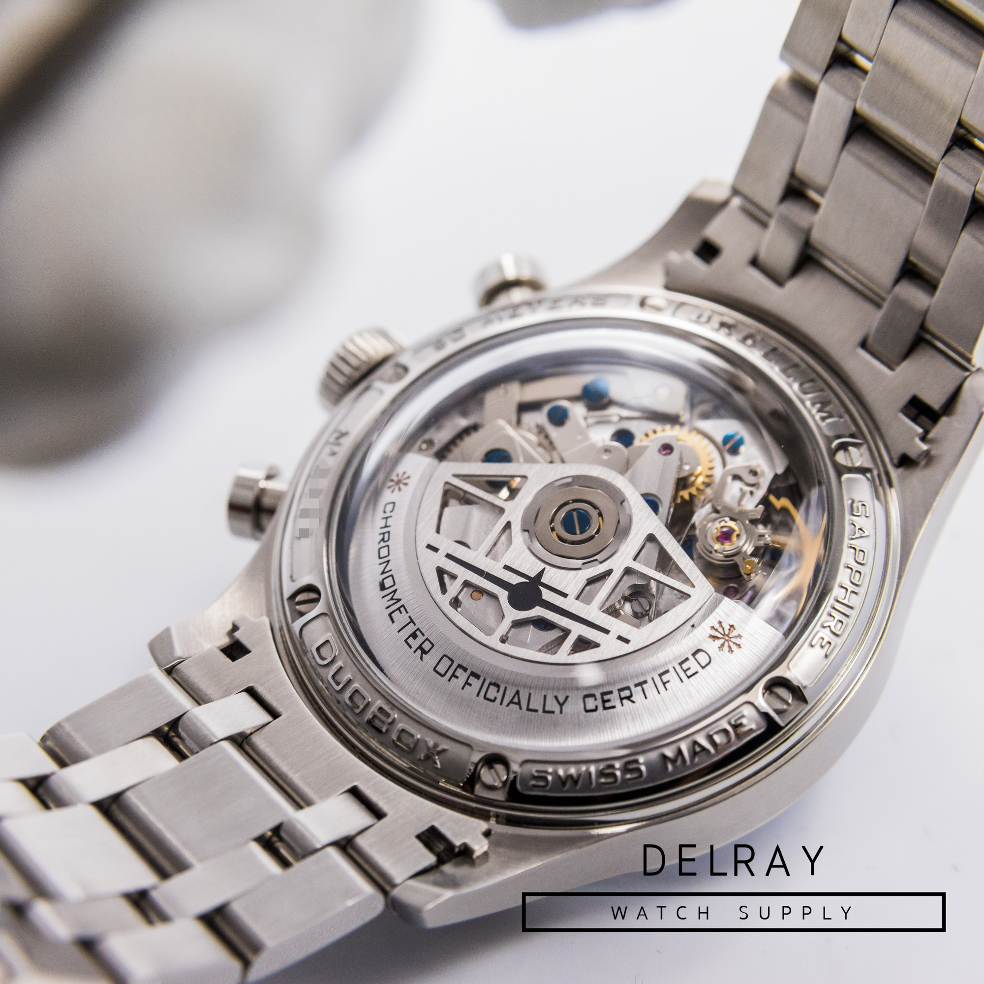 Brellum Pilot Power Gauge Chronometer *Blue Dial*