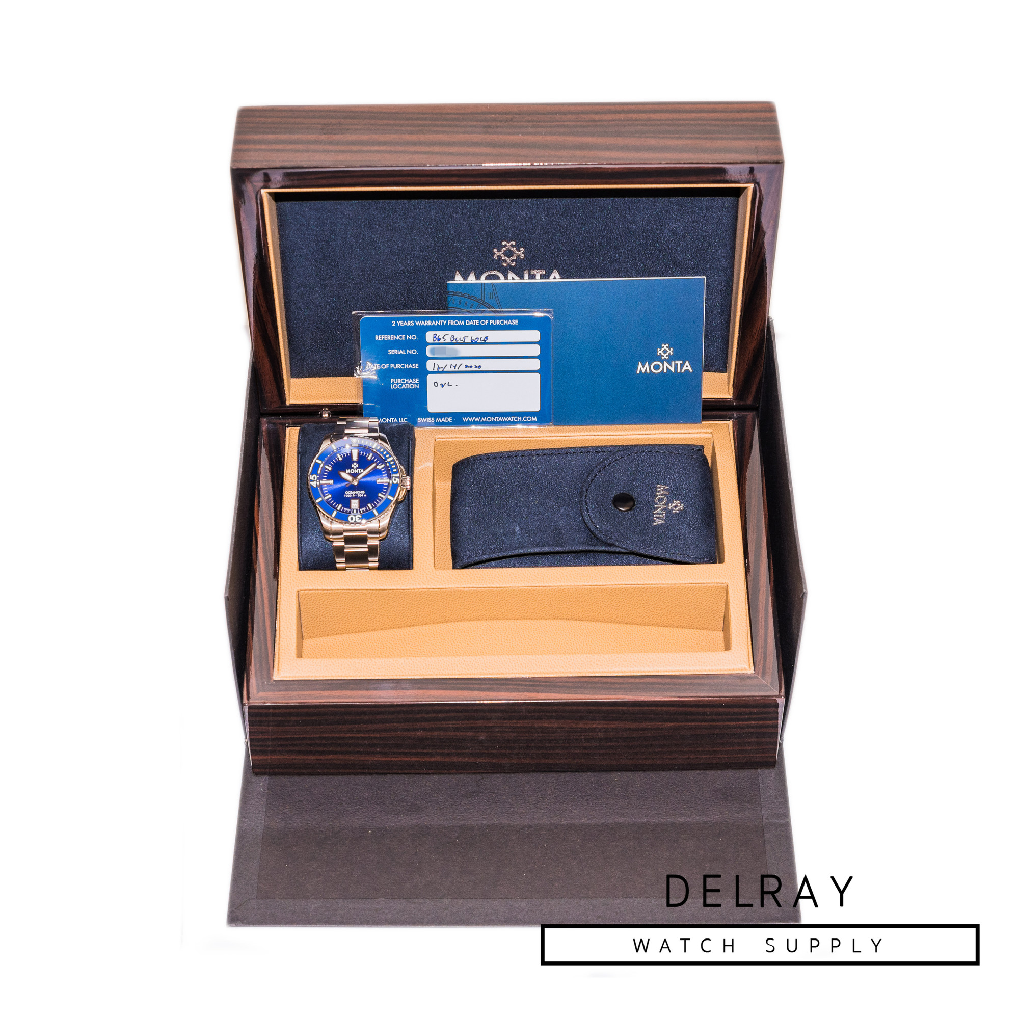 Monta Oceanking Gen 2 *Blue Dial* *2020*