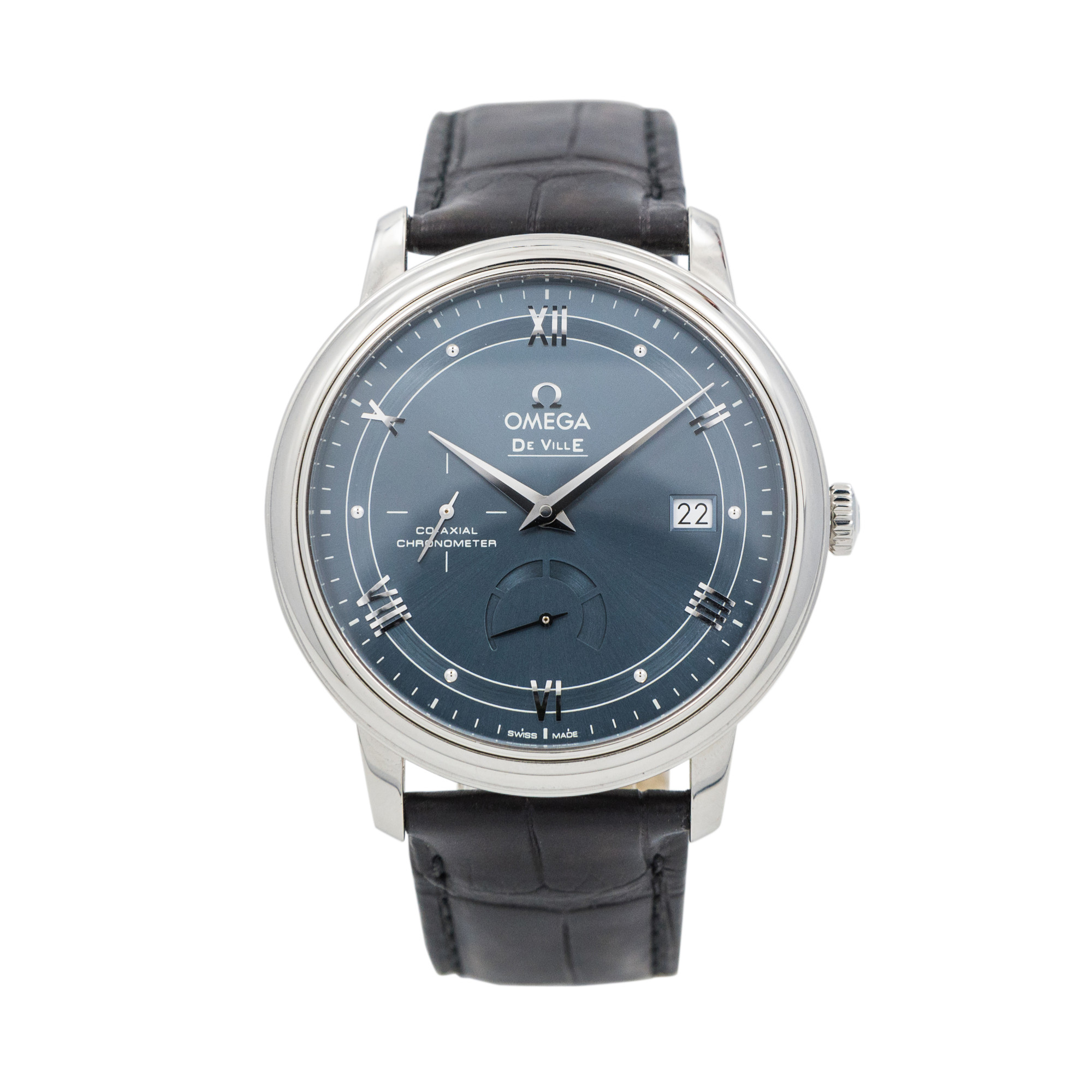 Omega De Ville Prestige Co-Axial Chronometer *Blue Dial*