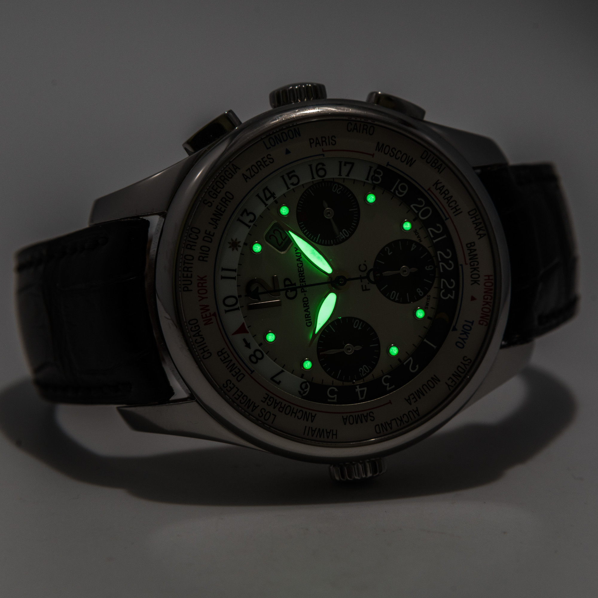 Girard-Perregaux World Time WW.TC Financial Chronograph