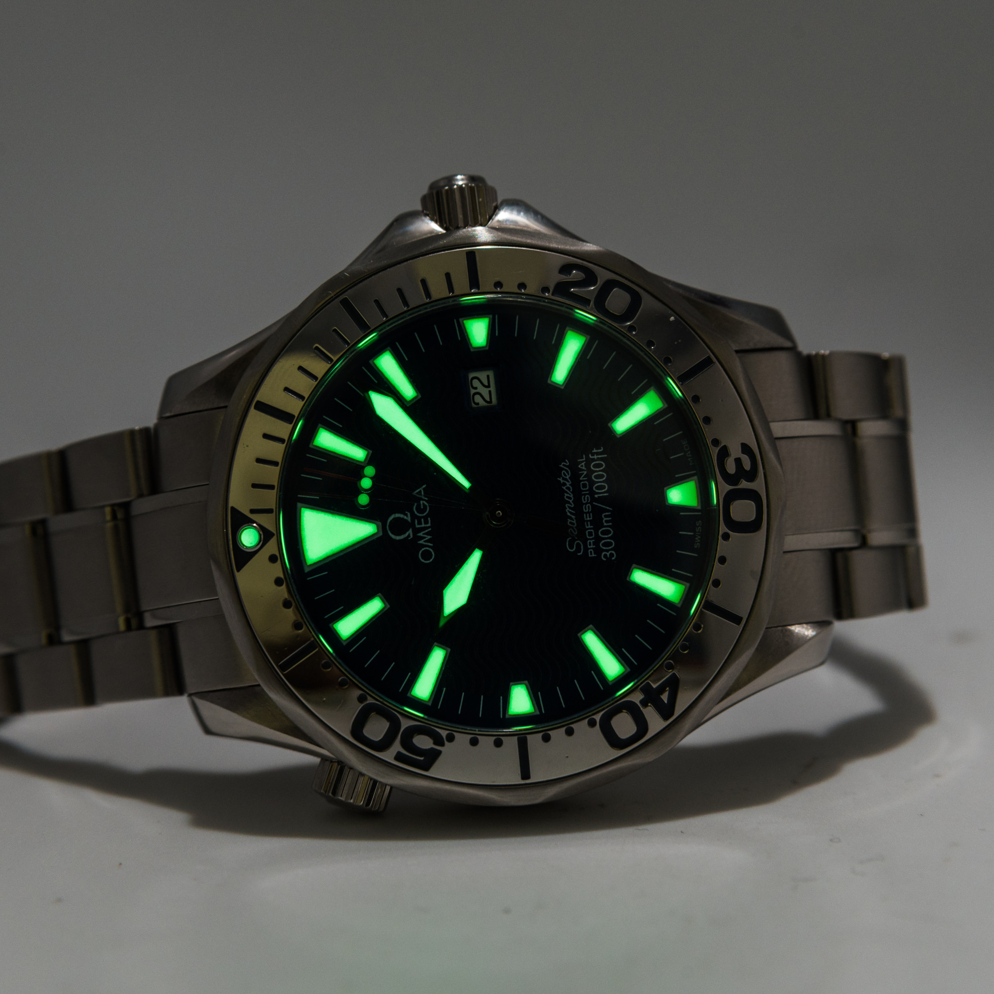 Omega Seamaster 300 M Quartz *Blue Dial*