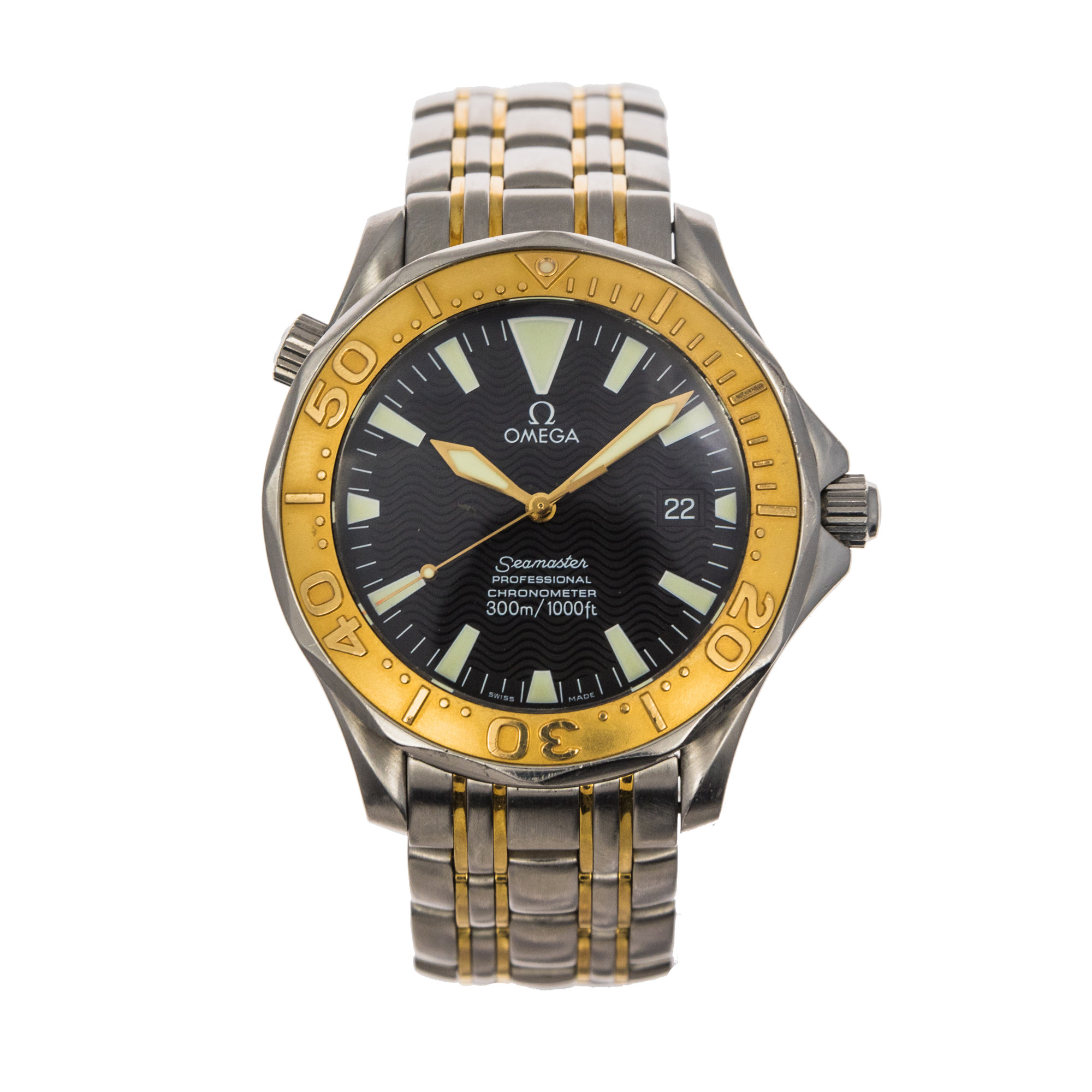 Omega Seamaster Diver 300 M Two-Tone
