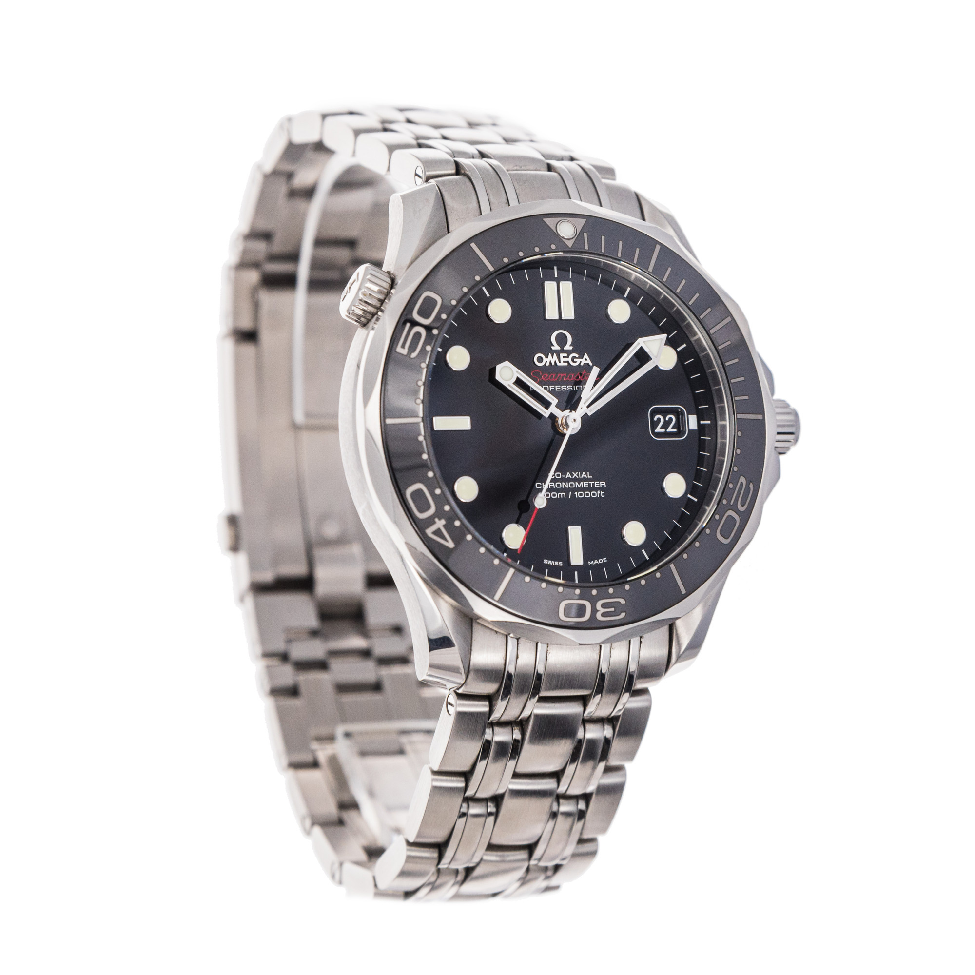 Omega Seamaster Diver 300M Co-Axial Chronometer *Box and Papers*