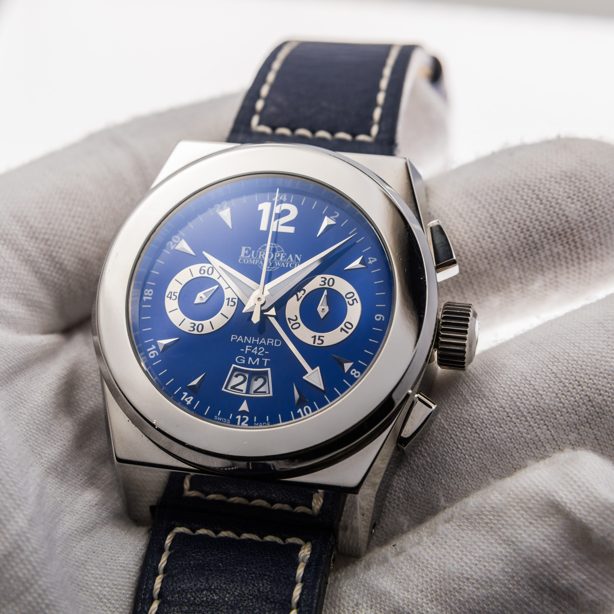 European Company Watch Panhard XL GMT Chronograph *Store Display*