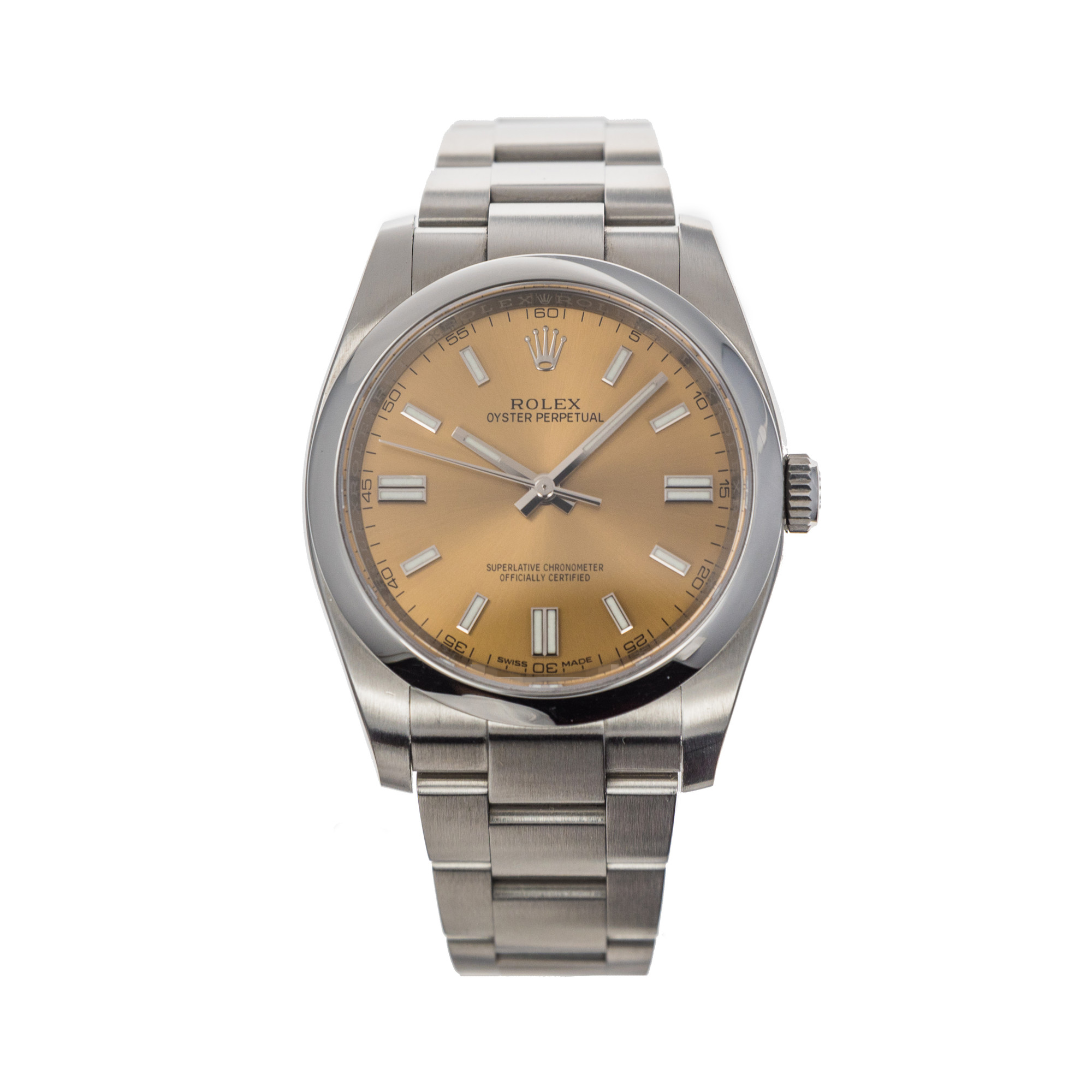 Rolex Oyster Perpetual 36mm 116000 'White Grape Dial' *2019*