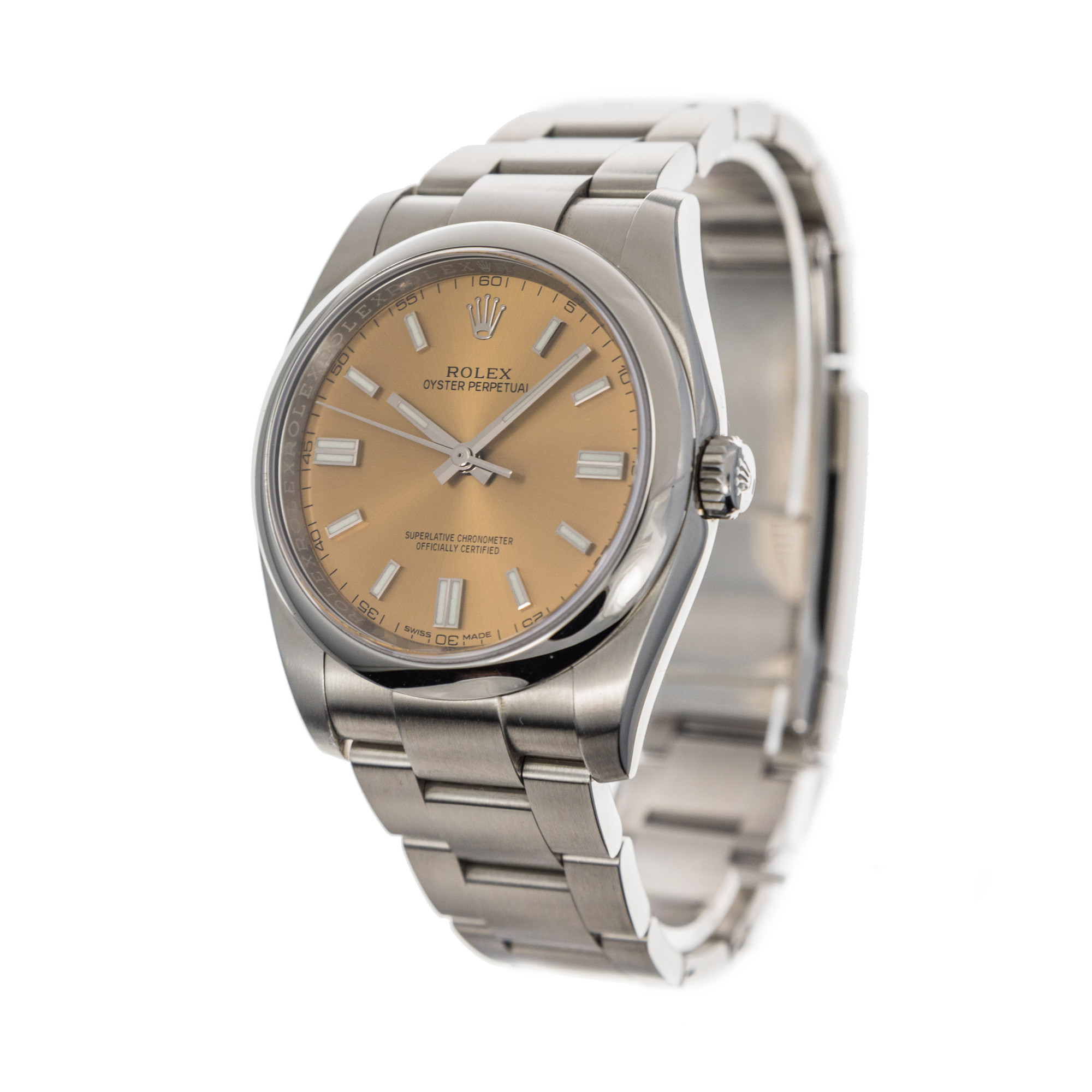 Rolex Oyster Perpetual 36mm 116000 'White Grape Dial' *2019*