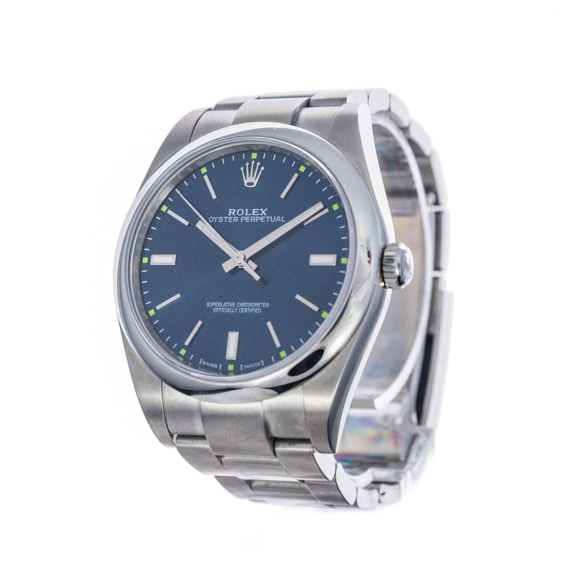 Rolex Oyster Perpetual 39 114300 *Blue Dial* 