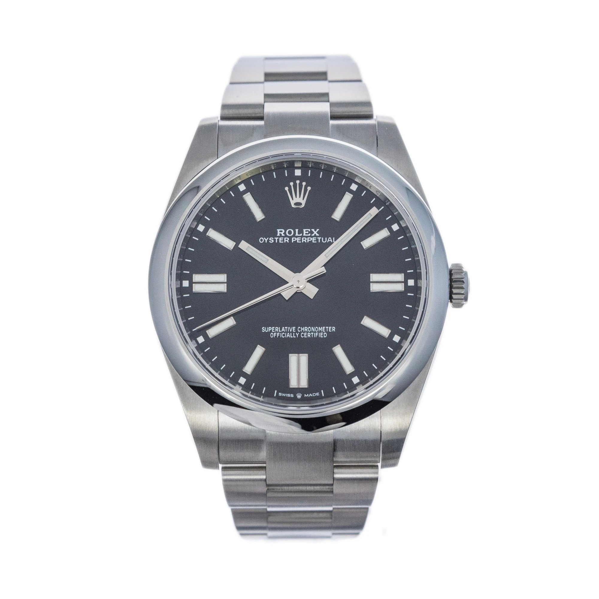Rolex Oyster Perpetual 41 124300 *UNWORN* *2021* *Black Dial*