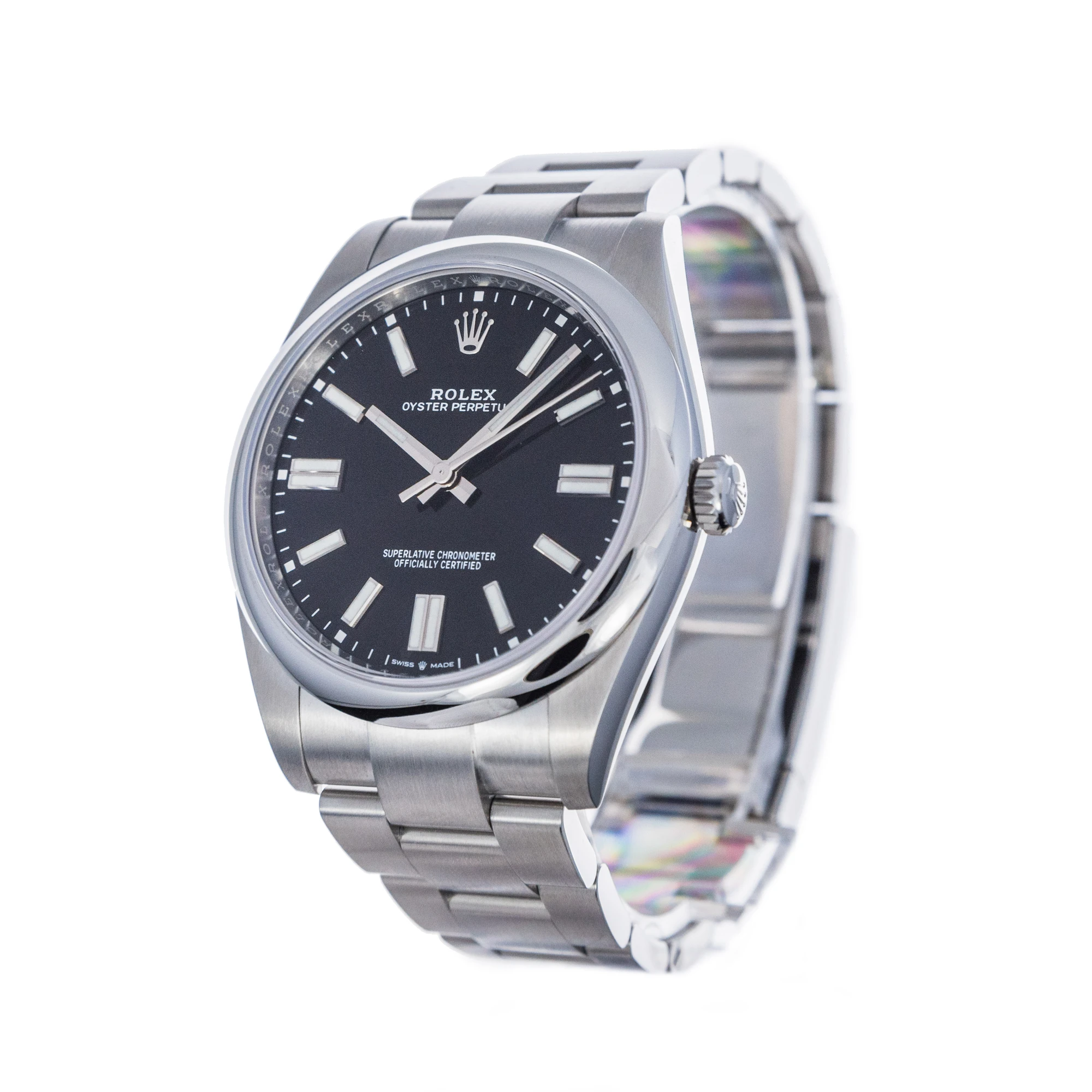 Rolex Oyster Perpetual 41 124300 *UNWORN* *2021* *Black Dial*