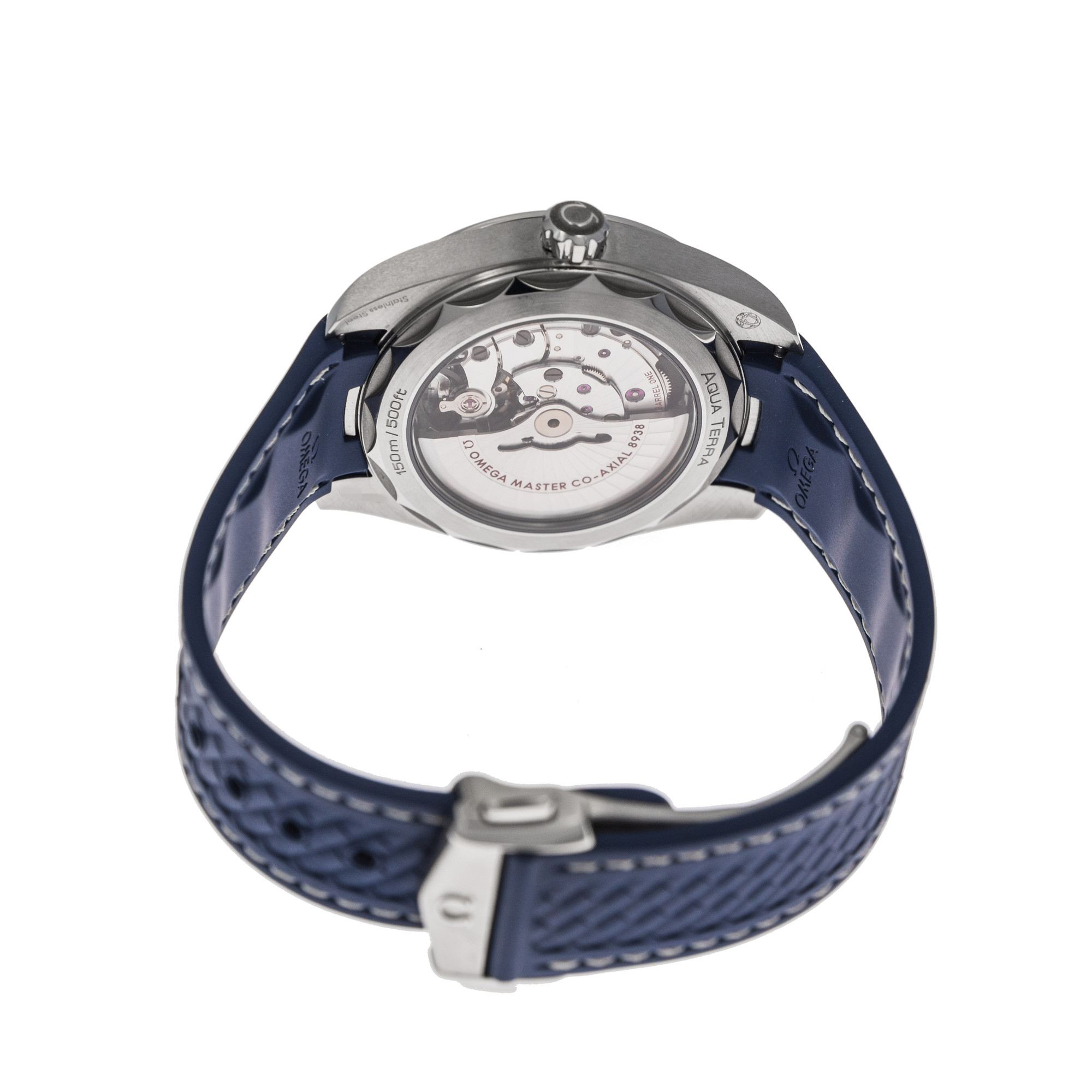 Omega Seamaster Aqua Terra Co-Axial Master Chronometer GMT Worldtimer 43mm *2020* *Blue Dial*