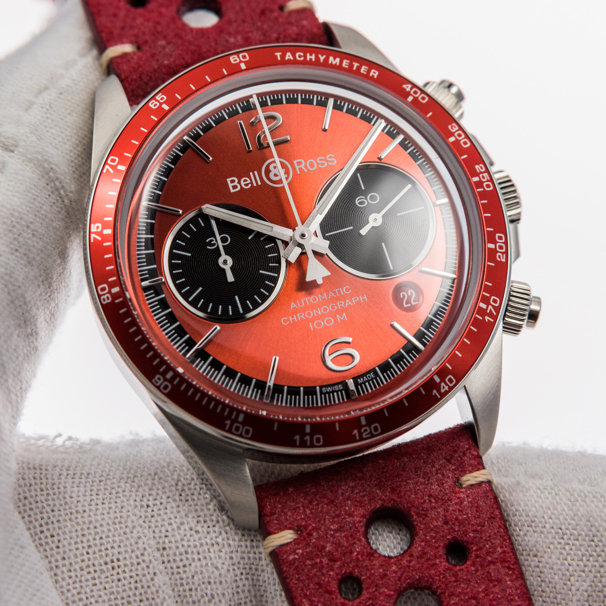 Bell & Ross Bellytanker Chronograph #NEGRONITIME for The Rake *UNWORN* *Limited Edition*