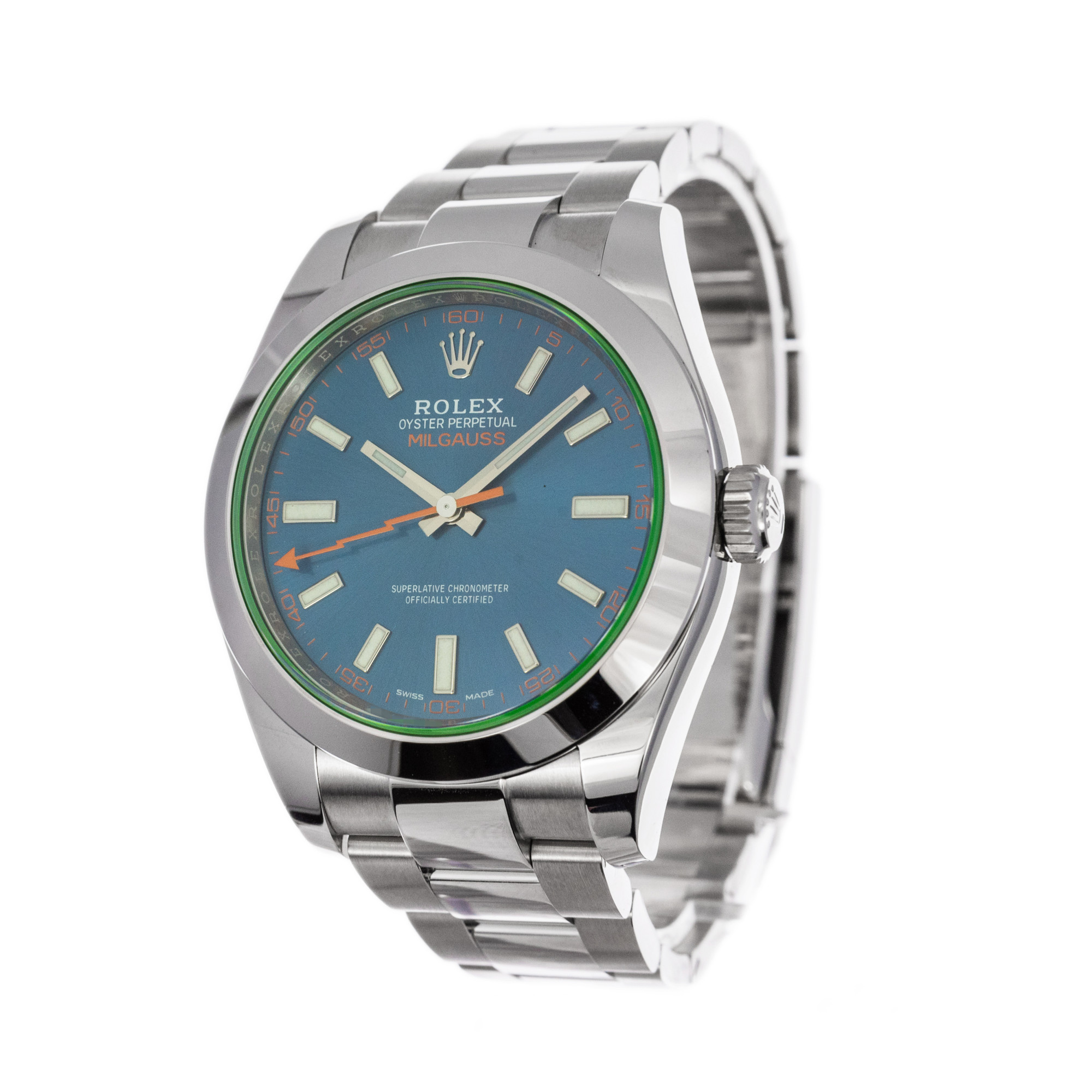 Rolex Milgauss 116400GV *Blue Dial* *UNWORN* *2021* *Wire Only*