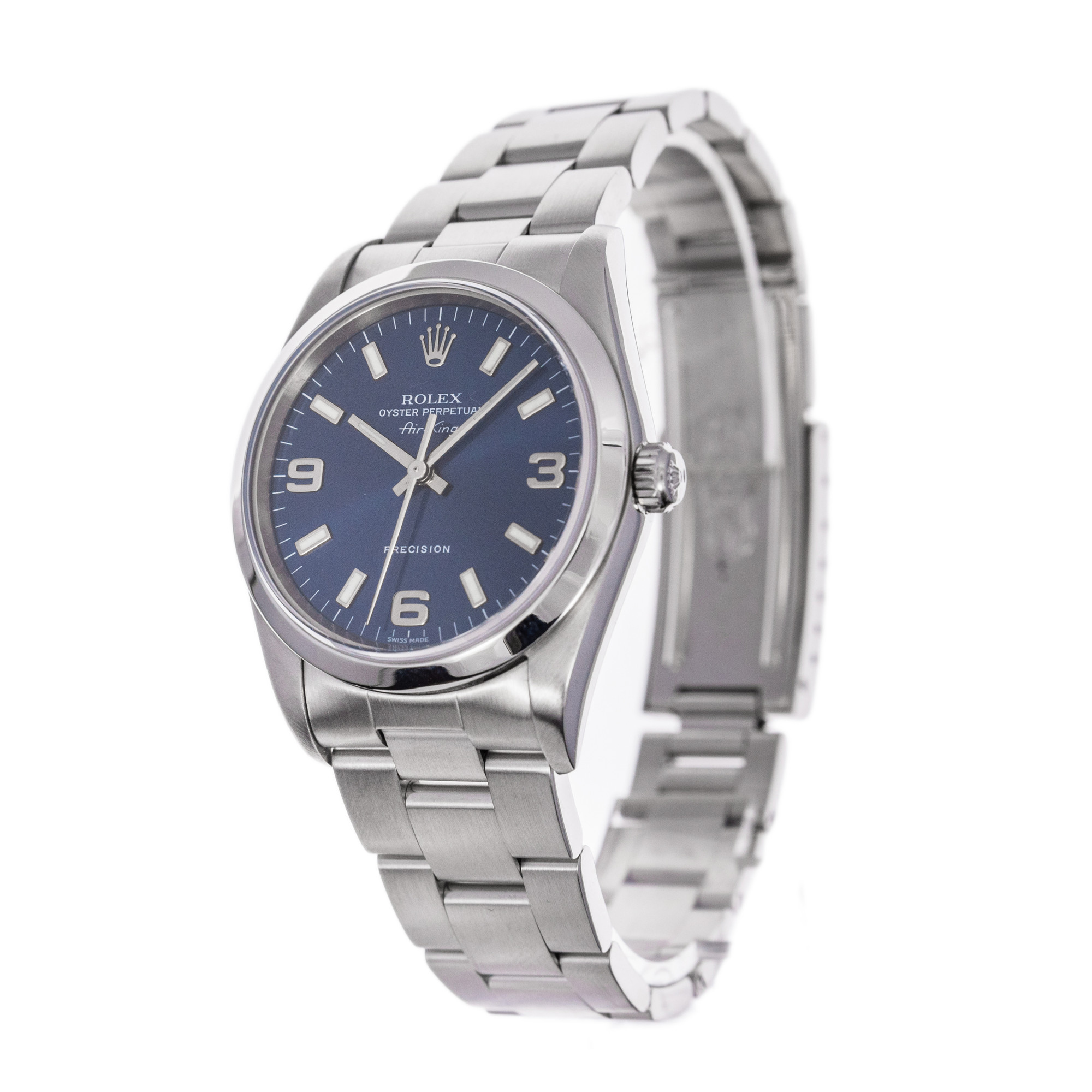 Rolex Air-King 14000M *Blue 'Explorer' Dial*