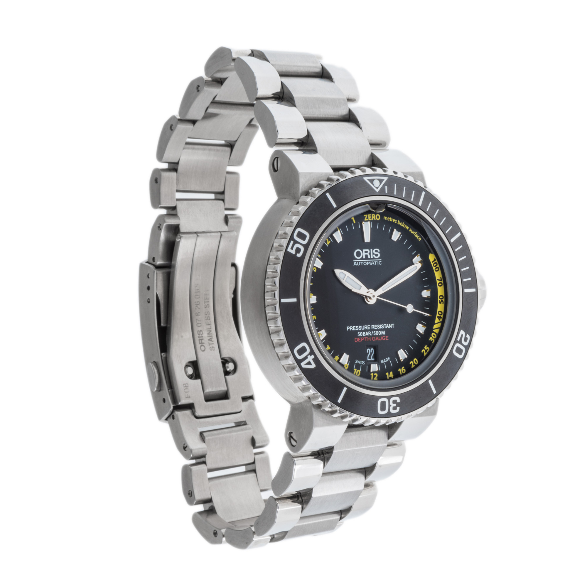 Oris Aquis Depth Gauge