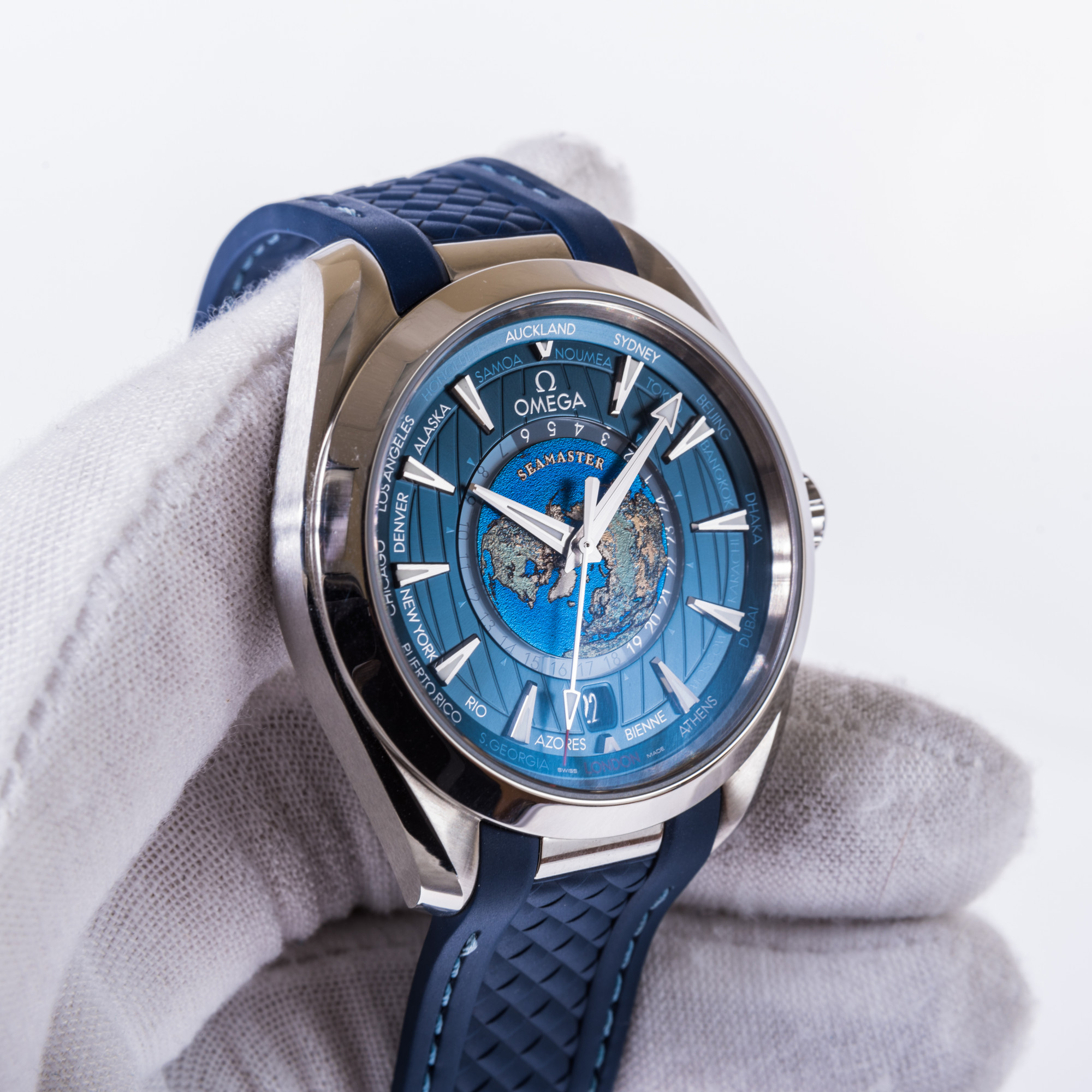 Omega Seamaster Aqua Terra Worldtimer GMT