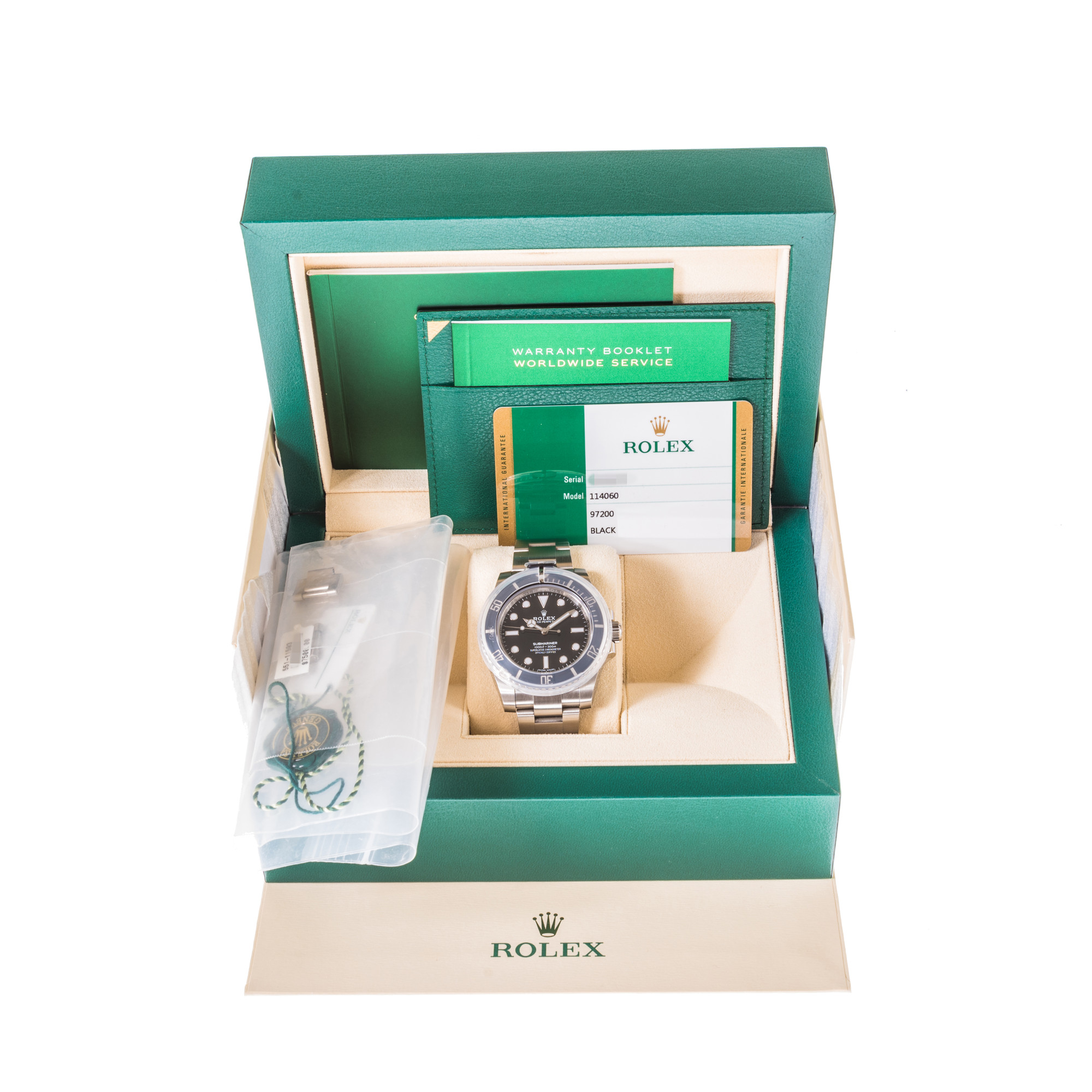 Rolex Submariner 114060 *Maxi Case* *2019* *WIRE ONLY*