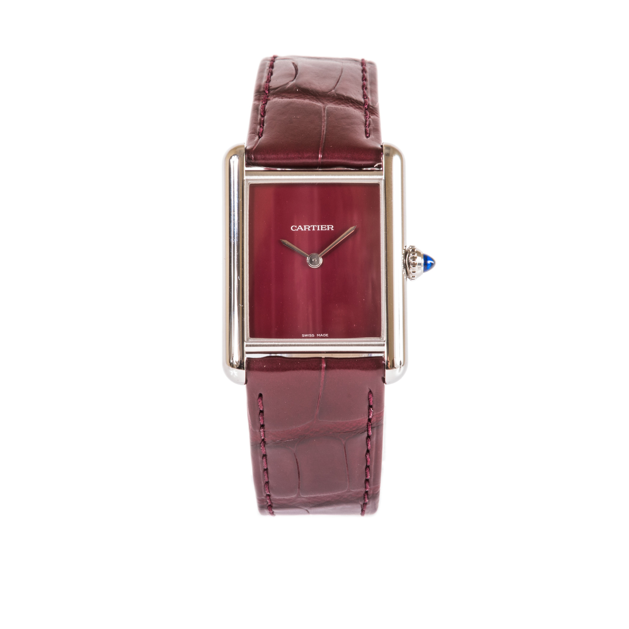 Cartier Tank Must 'Large Model' *UNWORN* *2021* *Red Dial*