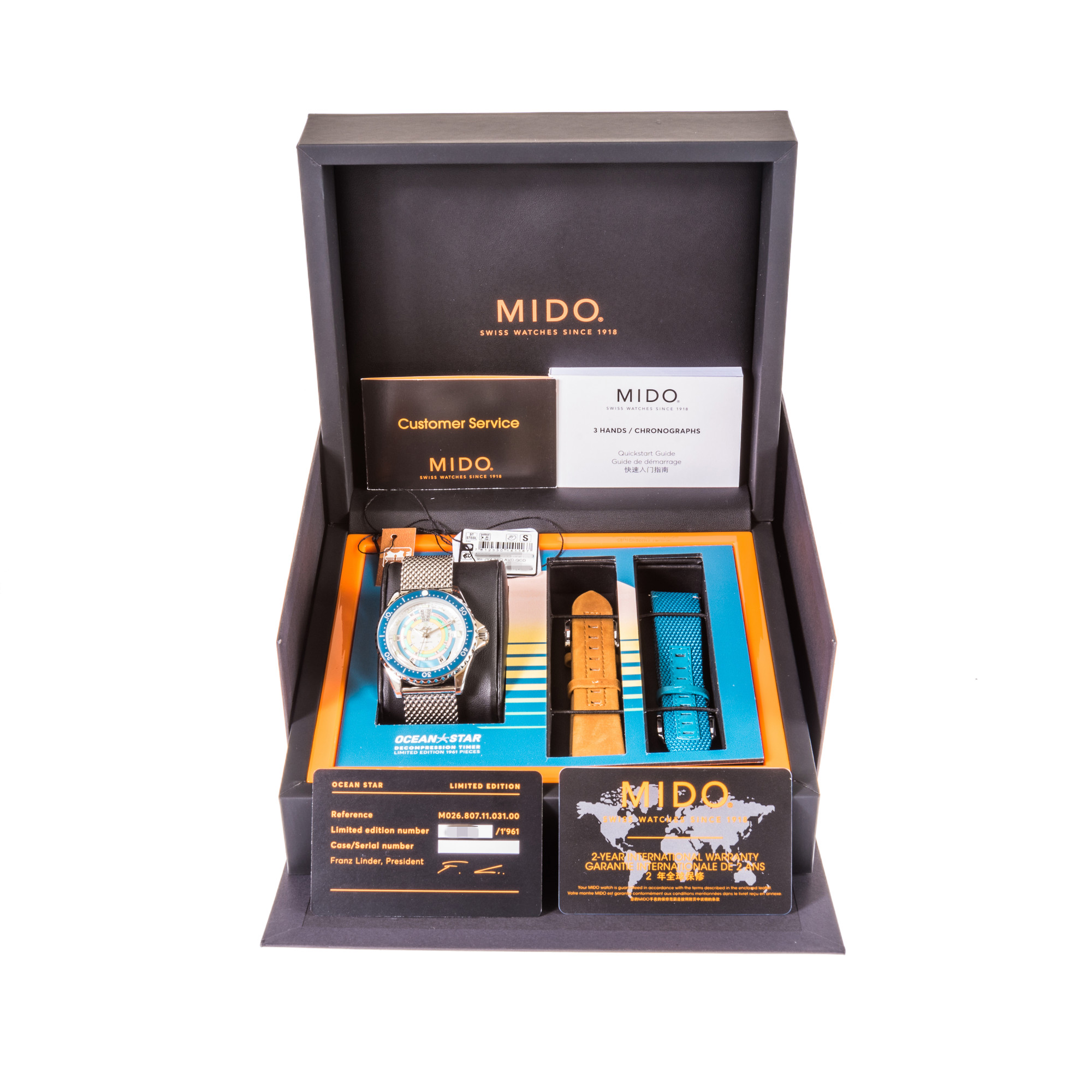 Mido Ocean Star Decompression Timer 1961 *Limited Edition*