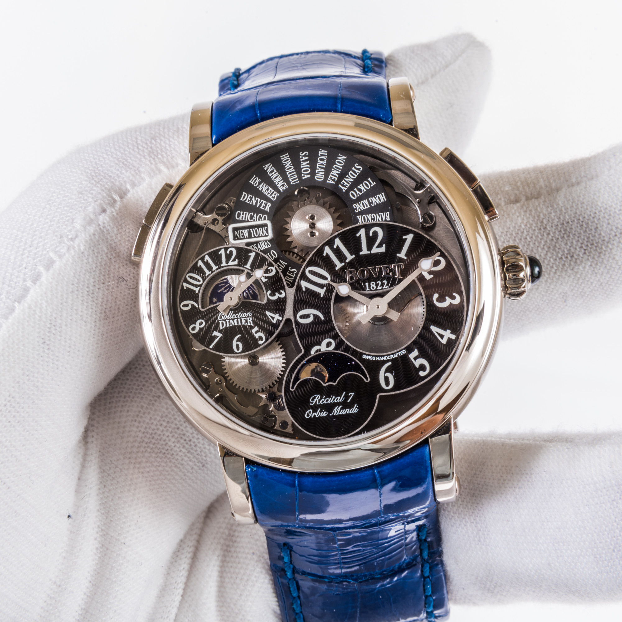 Bovet Dimier Récital 7 Orbis Mundi Moonphase *Limited Edition* *WIRE ONLY*