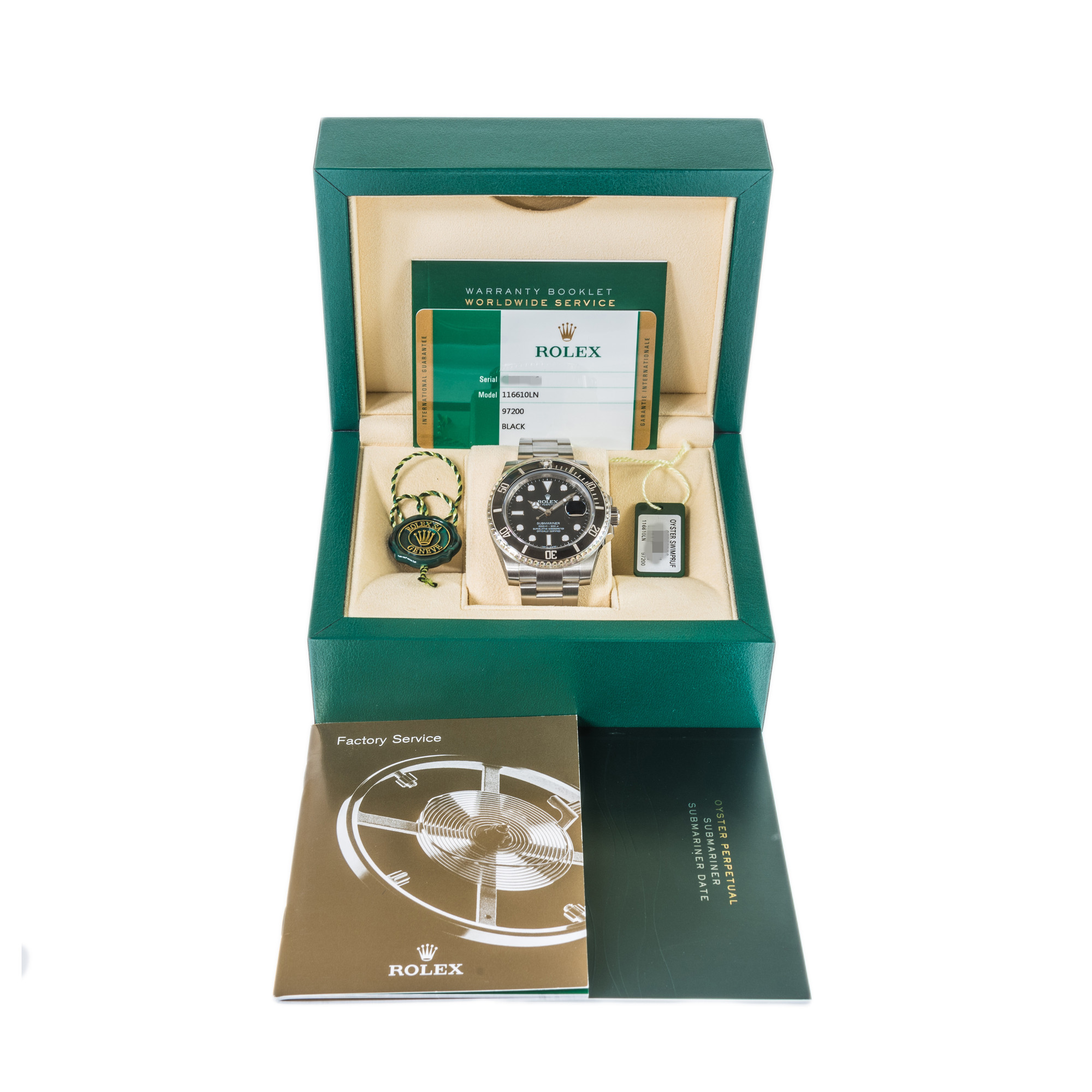 Rolex Submariner Date 116610LN *Maxi Case* *WIRE ONLY*