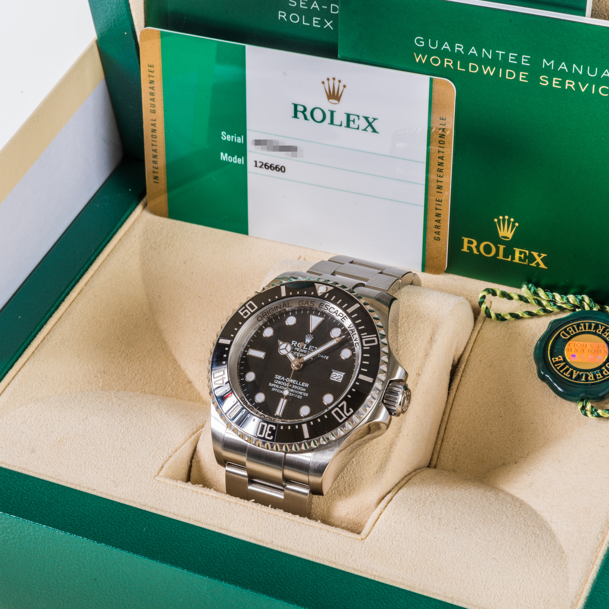 Rolex Sea-Dweller Deepsea 126660 *2019* *WIRE ONLY*