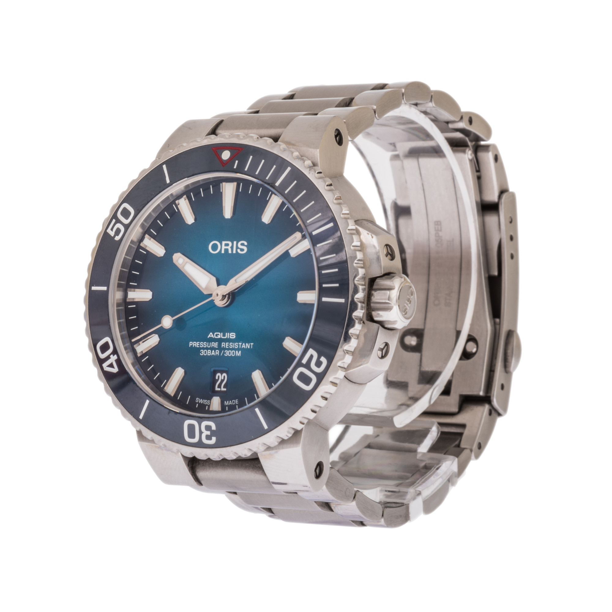 Oris Aquis Date Clean Ocean *Limited Edition* *Blue Dial*