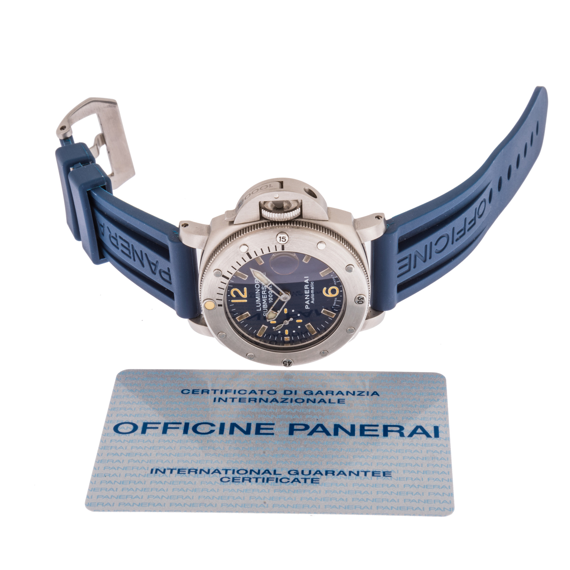 Panerai Luminor Submersible 1000m PAM00087 *Blue Dial* Inventory