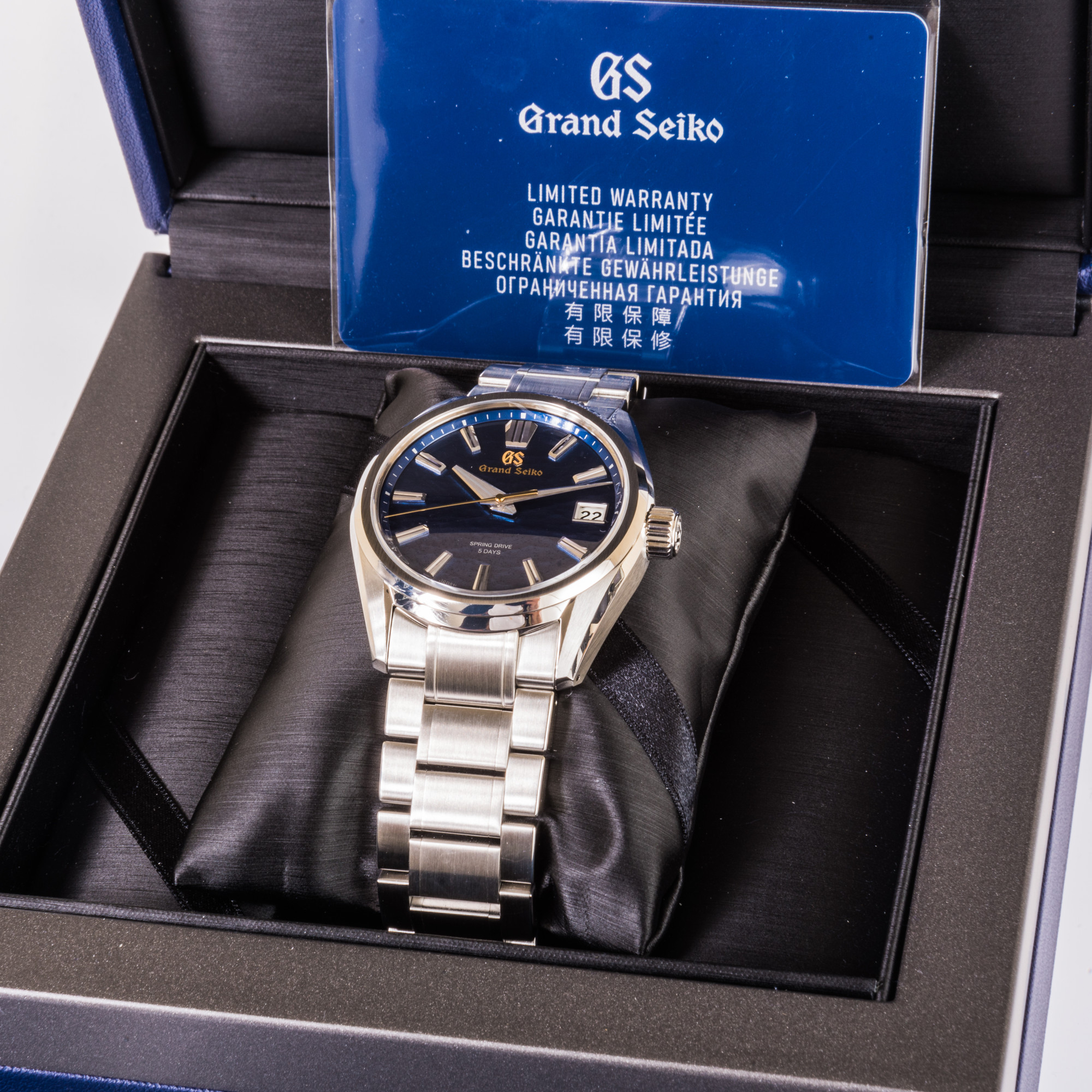 Grand Seiko Evolution 9 'Lake Suwa' 140th Anniversary SLGA007 *Limited Edition* *UNWORN* *WIRE ONLY*