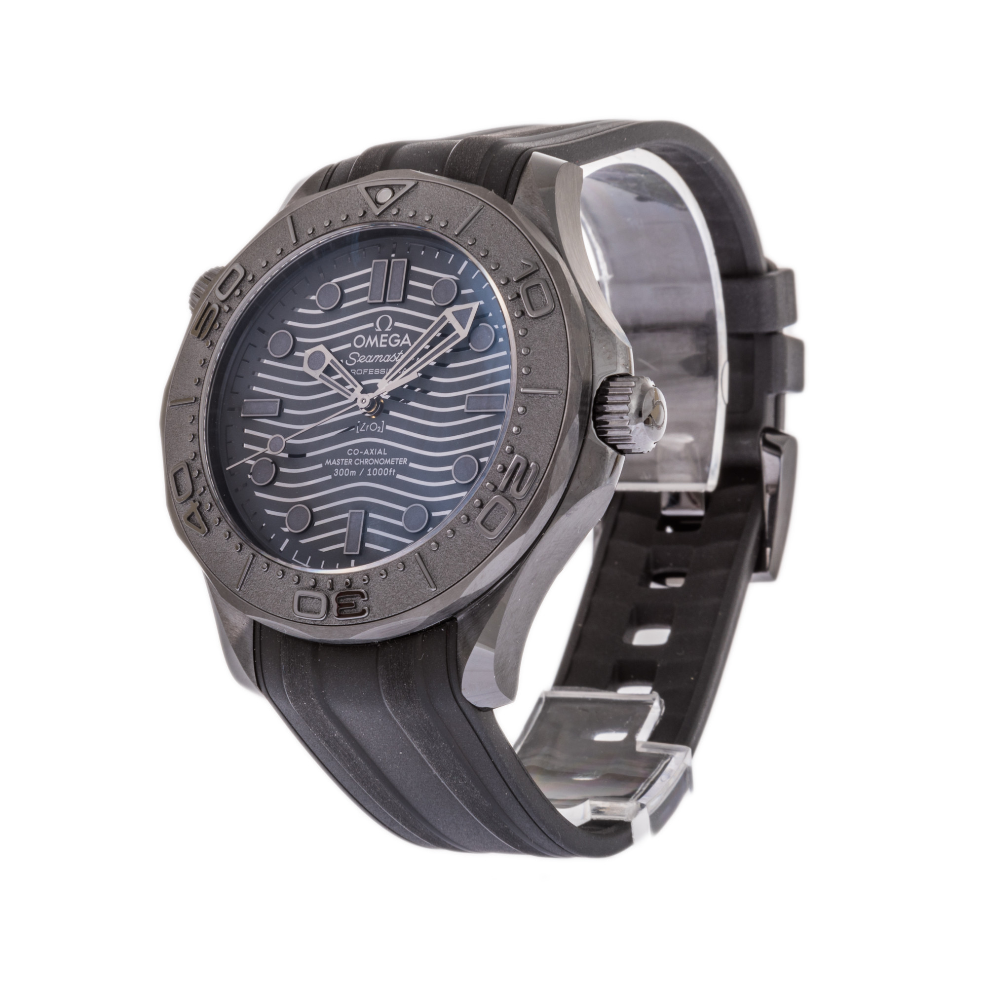 Omega Seamaster Diver 300M Black Black Co-Axial Chronometer *UNWORN*