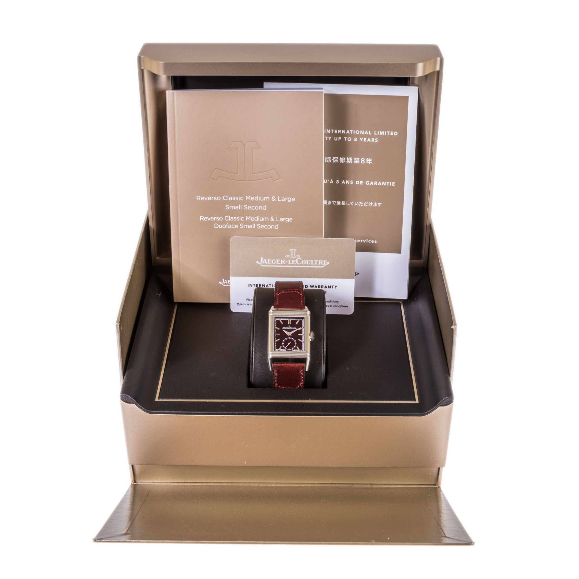 Jaeger-LeCoultre Reverso Tribute Monoface Small Seconds *Red Dial*