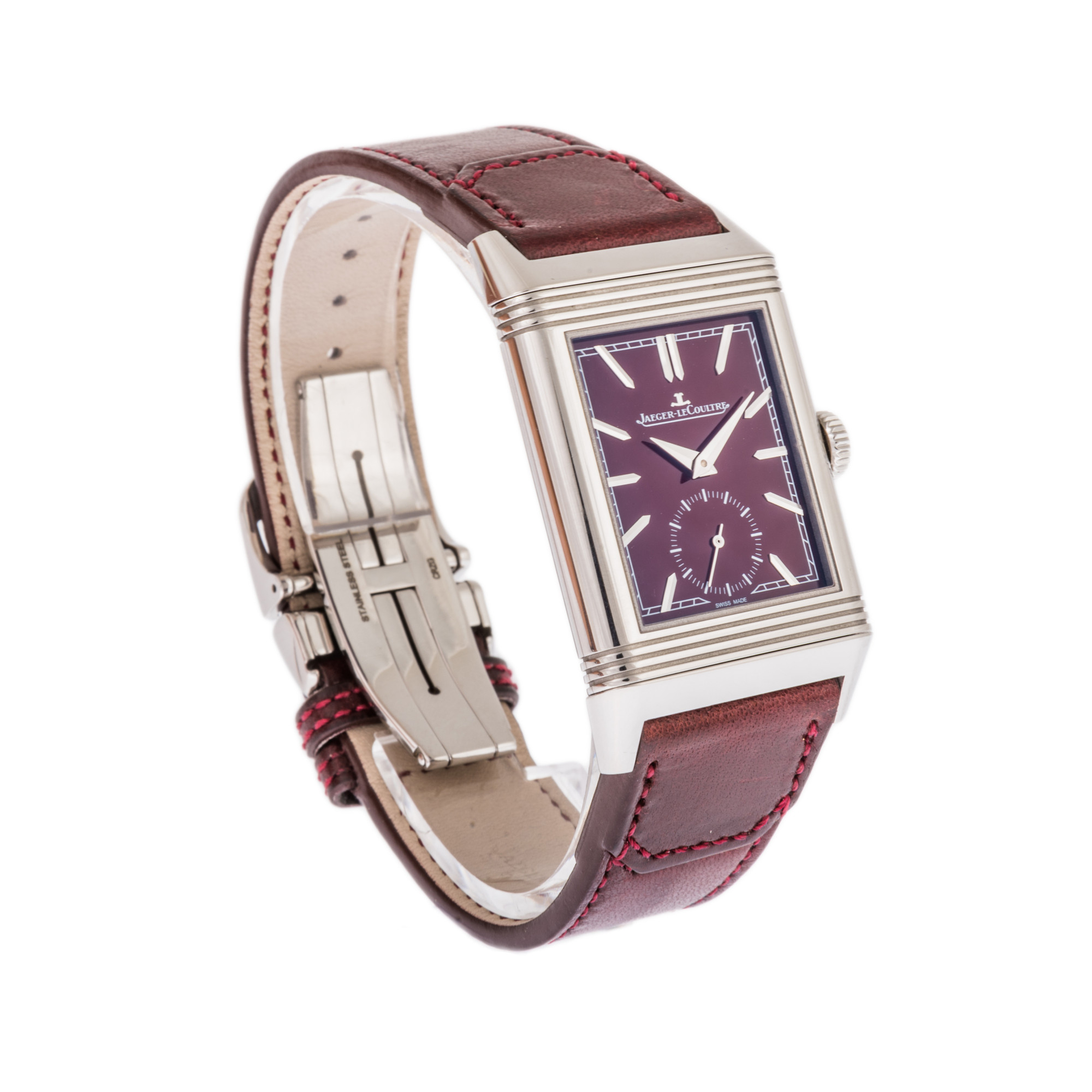 Jaeger-LeCoultre Reverso Tribute Monoface Small Seconds *Red Dial*