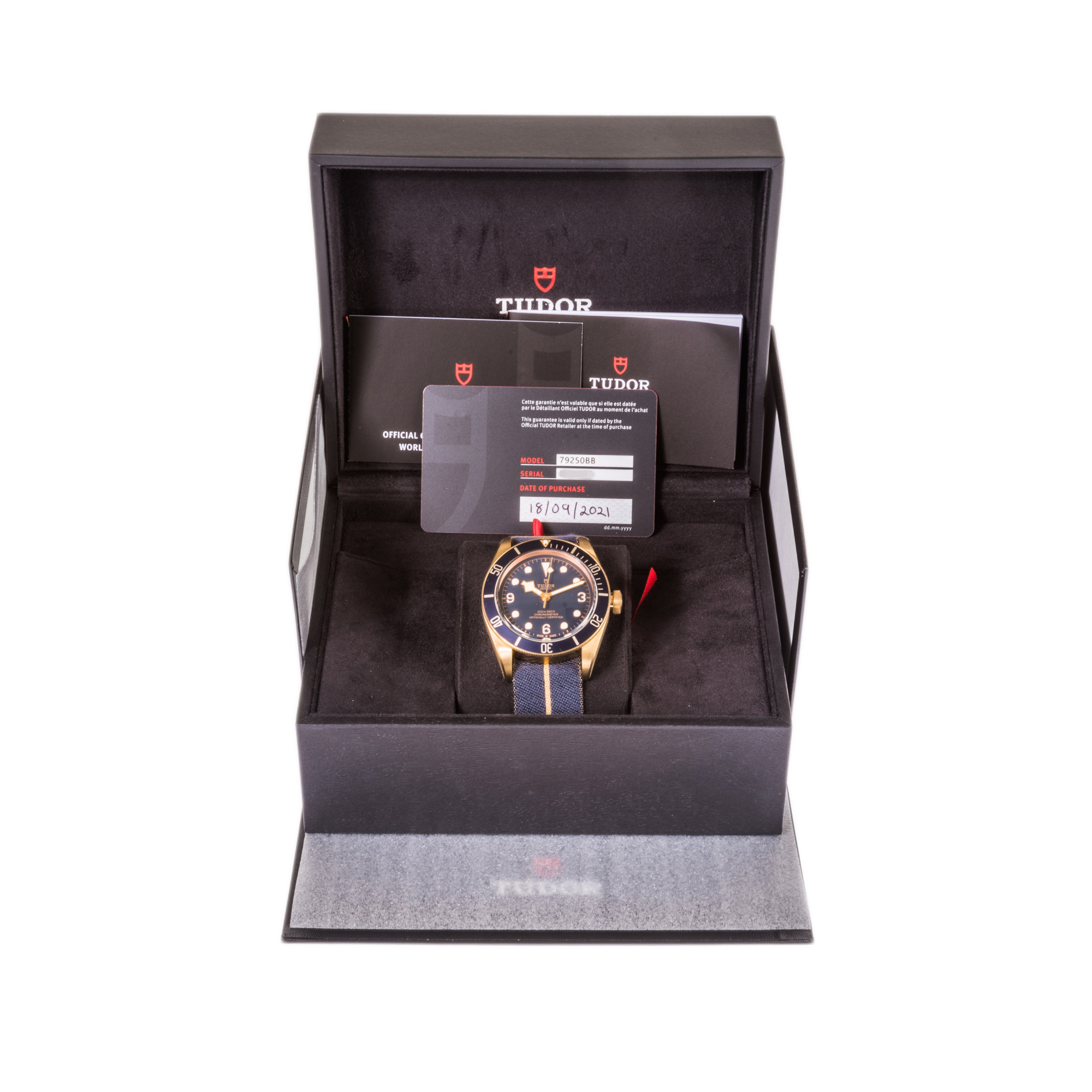 Tudor Black Bay Bucherer Special Edition 79250BB *Blue Dial*