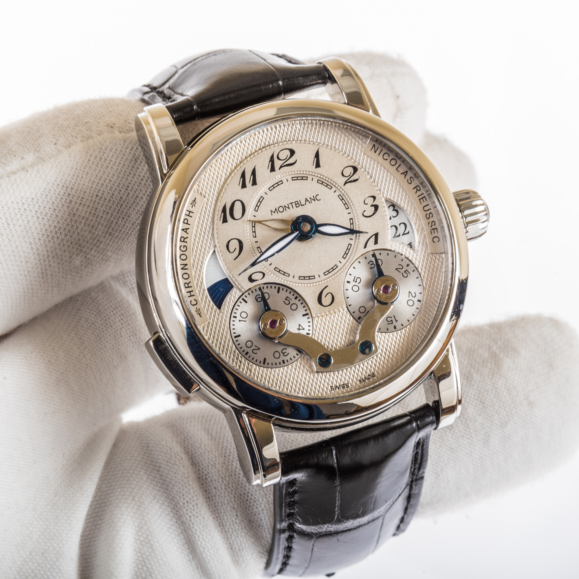 Montblanc Nicolas Rieussec Chronograph GMT 7138