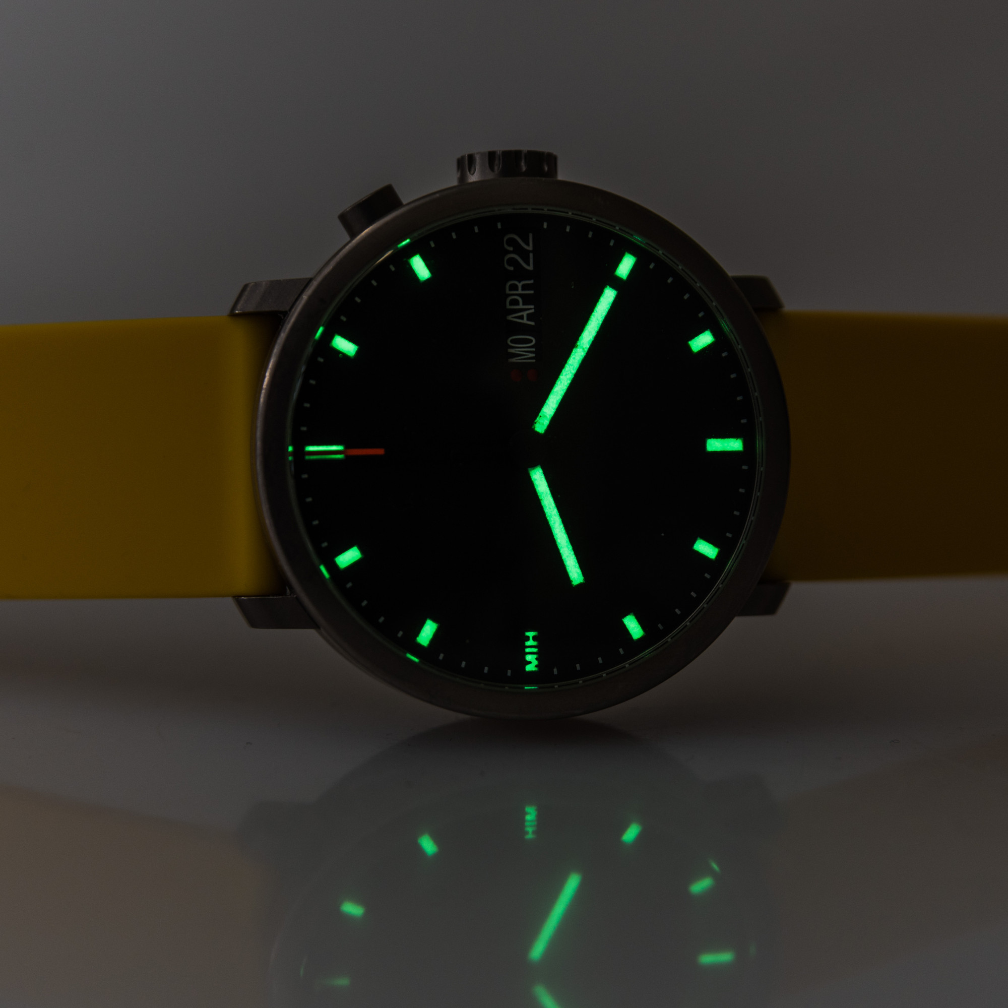 MIH Annual Calendar Monopusher Chronograph