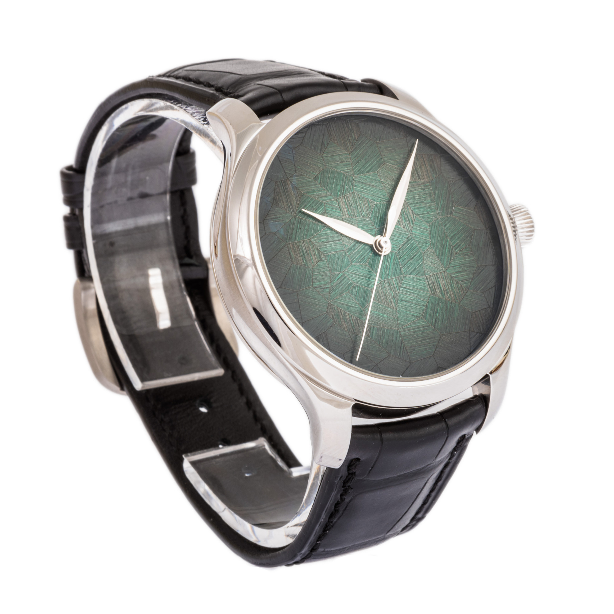 H Moser Endeavour Centre Seconds 'Mosaic Green fumé dial' *Limited Edition* *2022* *UNWORN* *WIRE ONLY*