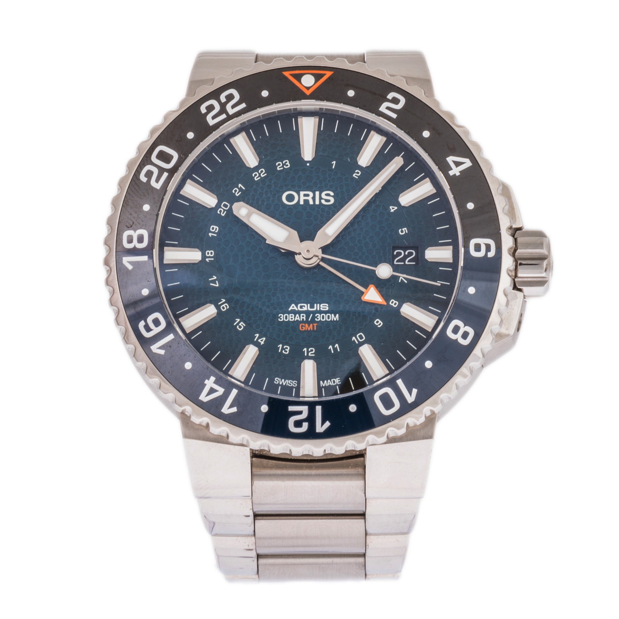 Oris Aquis GMT Whale Shark *Limited Edition* *Blue Dial*