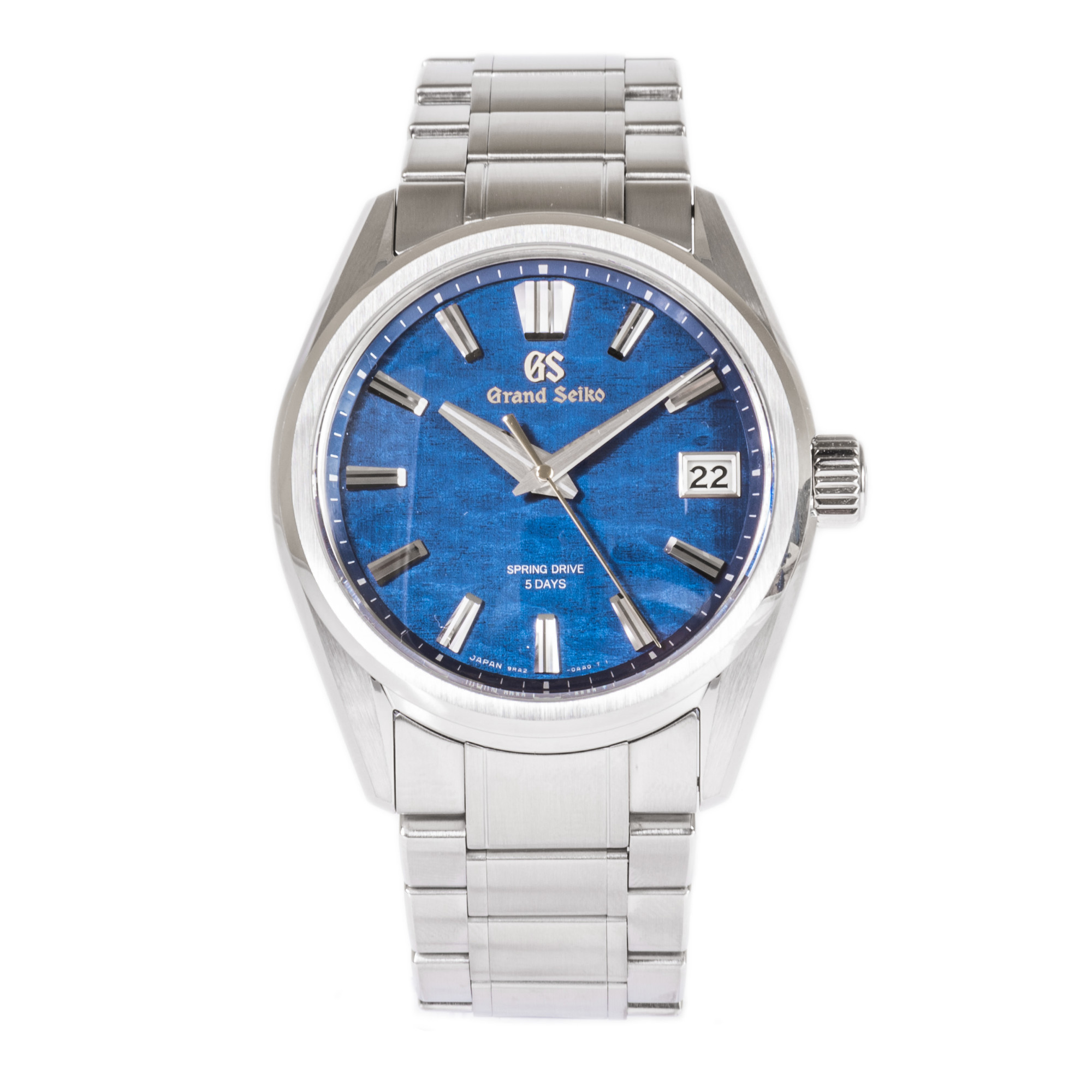 Grand Seiko Evolution 9 'Lake Suwa' 140th Anniversary SLGA007 *Blue Dial* *Limited Edition* *UNWORN* *2022* *WIRE ONLY*