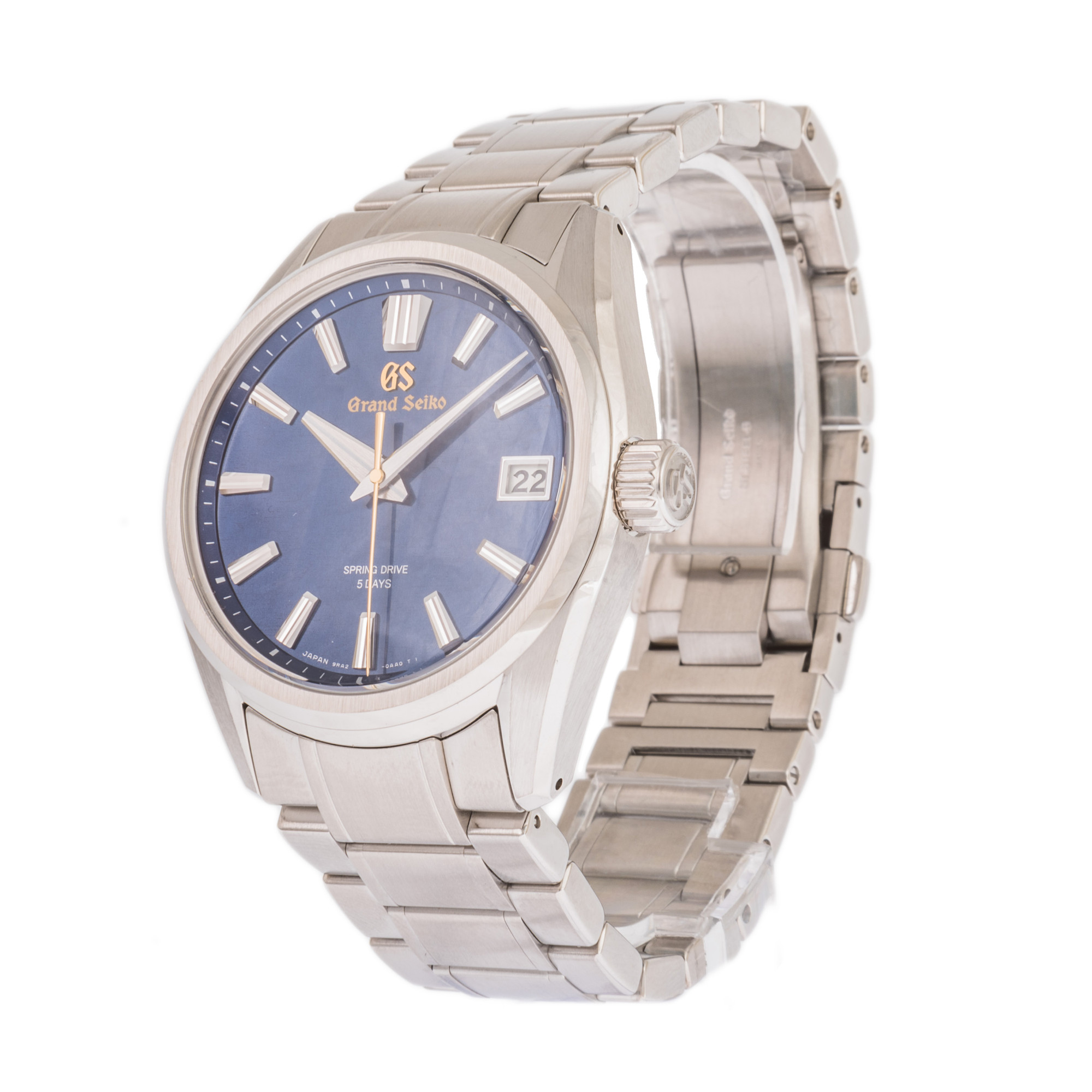 Grand Seiko Evolution 9 'Lake Suwa' 140th Anniversary SLGA007 *Blue Dial* *Limited Edition* *UNWORN* *2022* *WIRE ONLY*