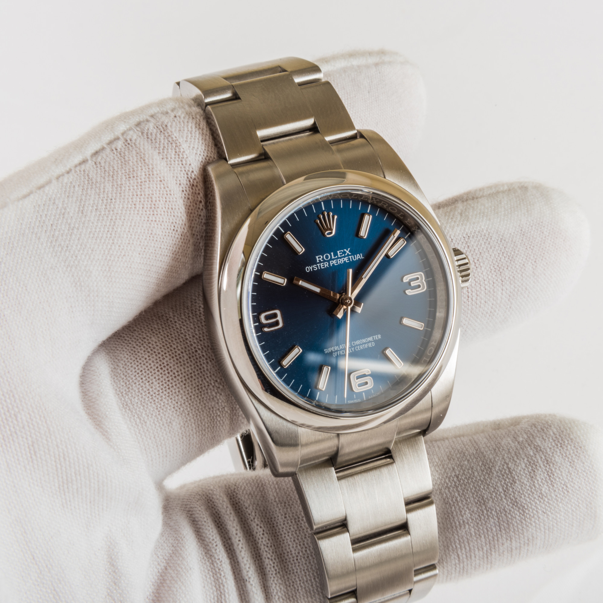 Rolex Oyster Perpetual 116000 *Explorer Dial* *Blue Dial*