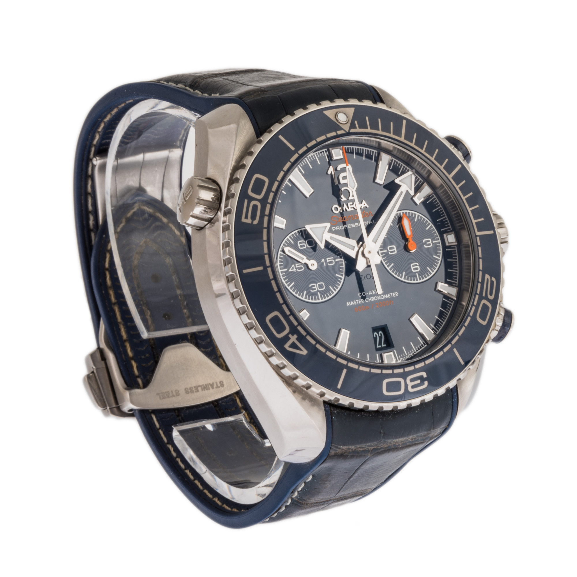 Omega Seamaster Planet Ocean 600M Co-Axial Master Chronograph 45.4 MM *Blue Dial*