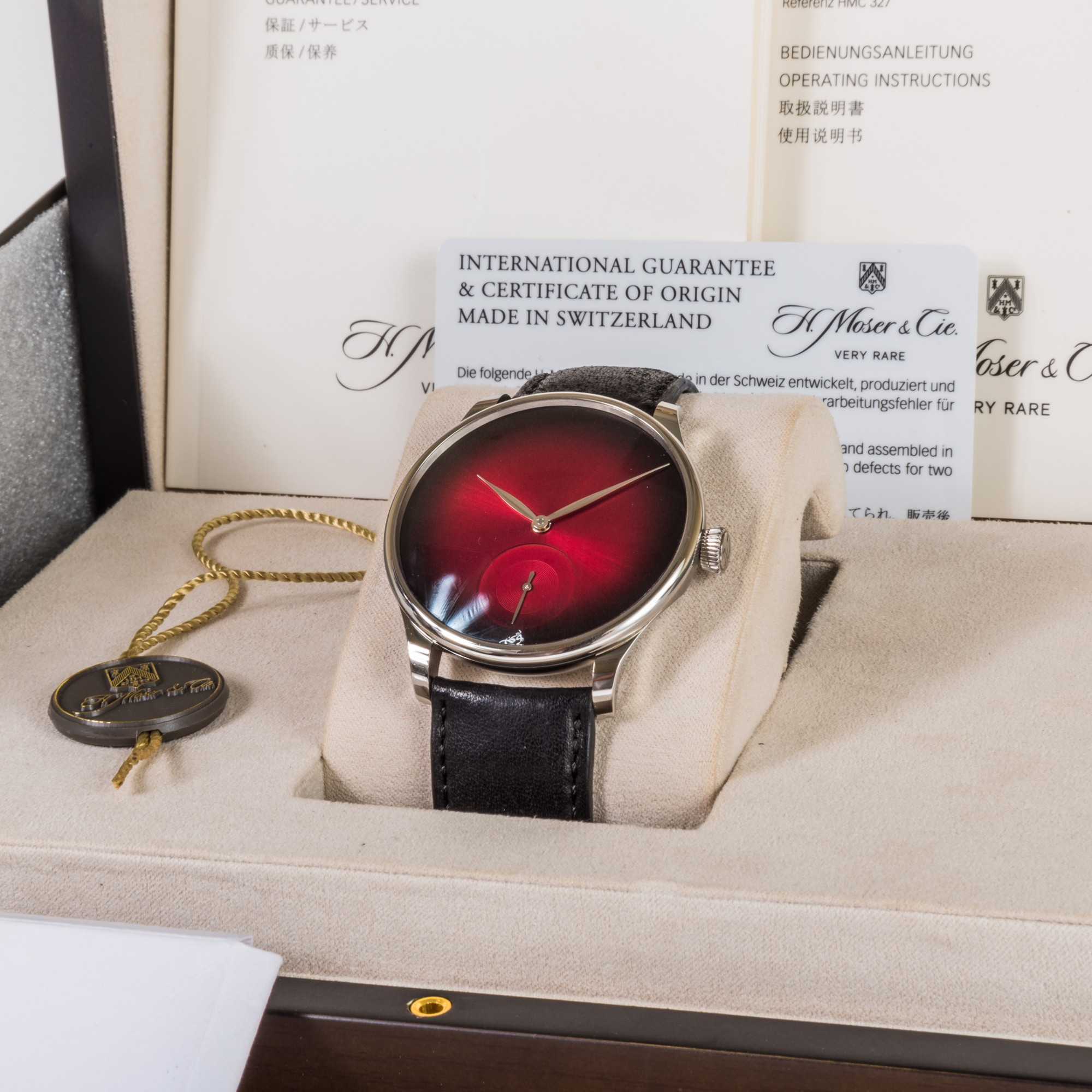  H Moser Venturer Small Seconds XL *Red Dial* *Limited Edition* *WIRE ONLY*