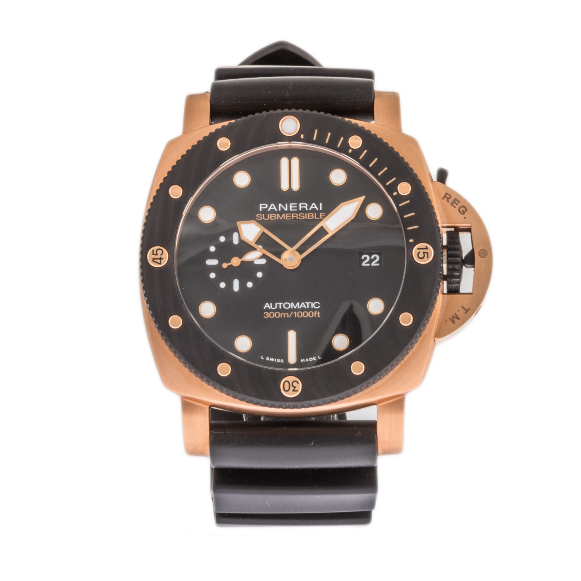 Panerai Submersible Goldtech OroCarbo 44mm PAM01070 *WIRE ONLY*
