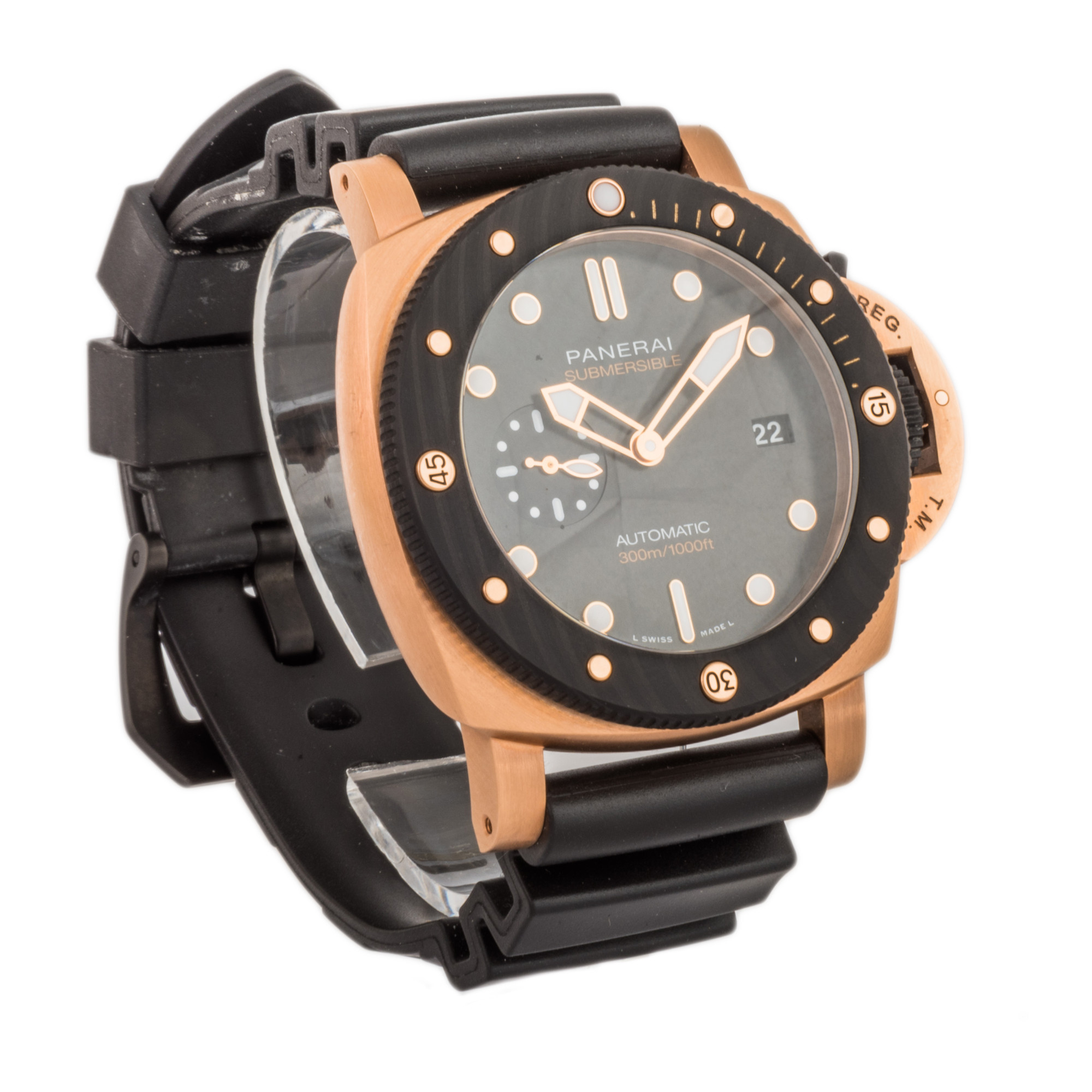 Panerai Submersible Goldtech OroCarbo 44mm PAM01070 *WIRE ONLY*