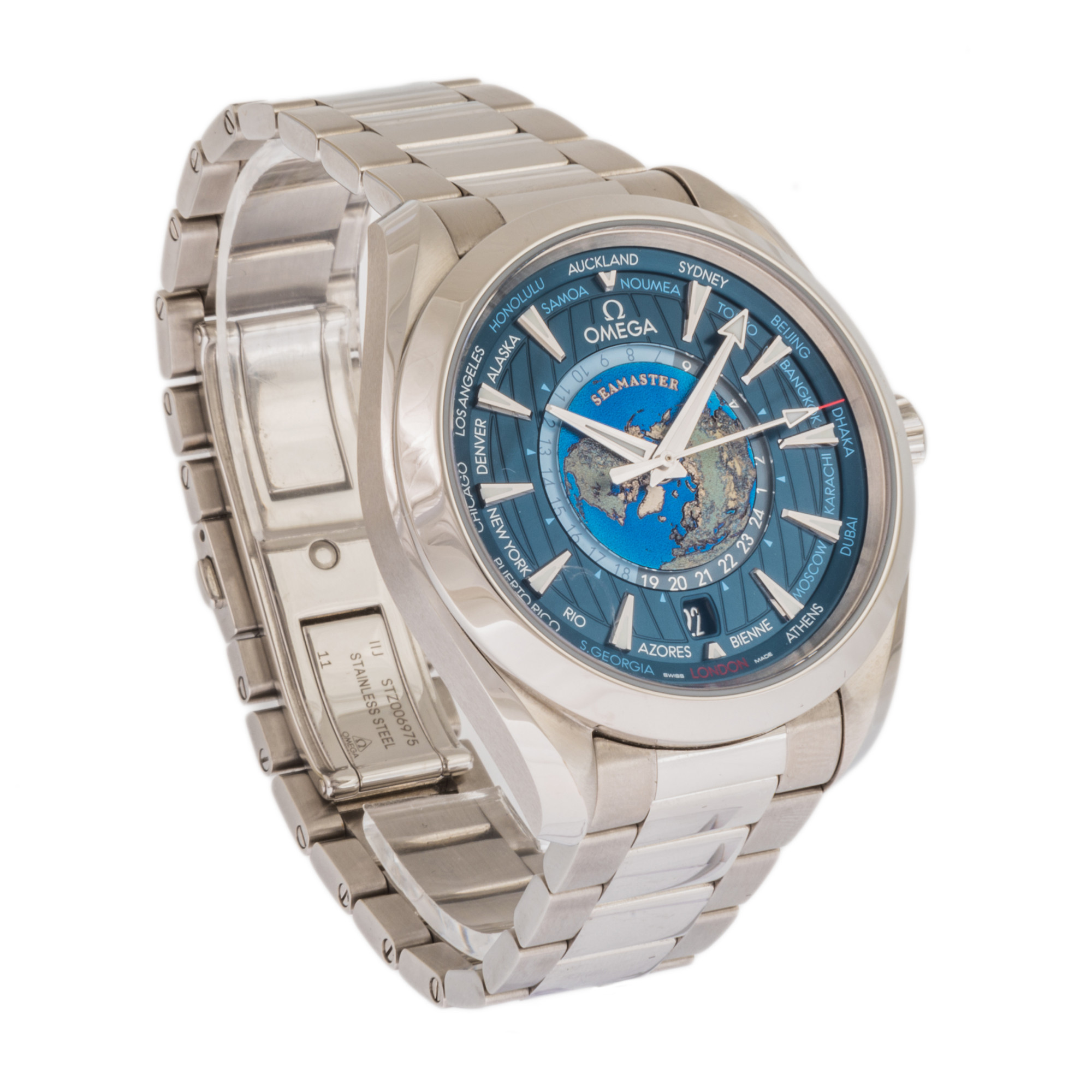 Omega Seamaster Aqua Terra GMT Worldtimer