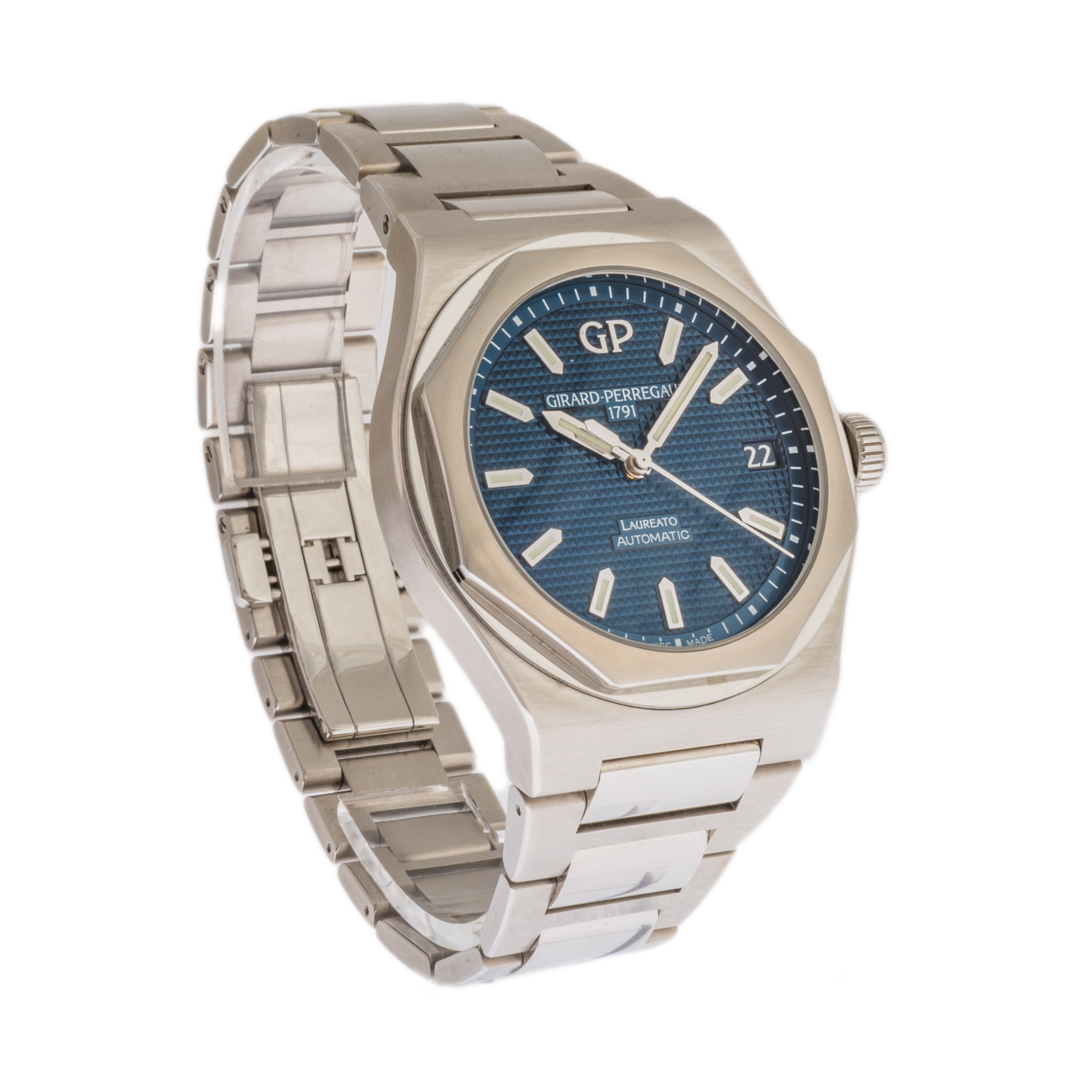 Girard Perregaux Laureato 42mm *Blue Dial* *Wire Only*