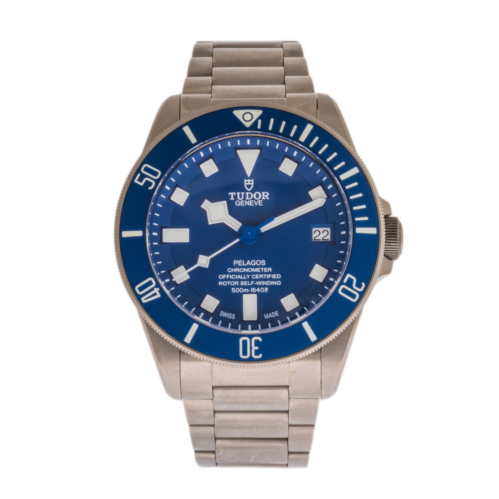 Tudor Pelagos 25600TB Titanium *Blue Dial*