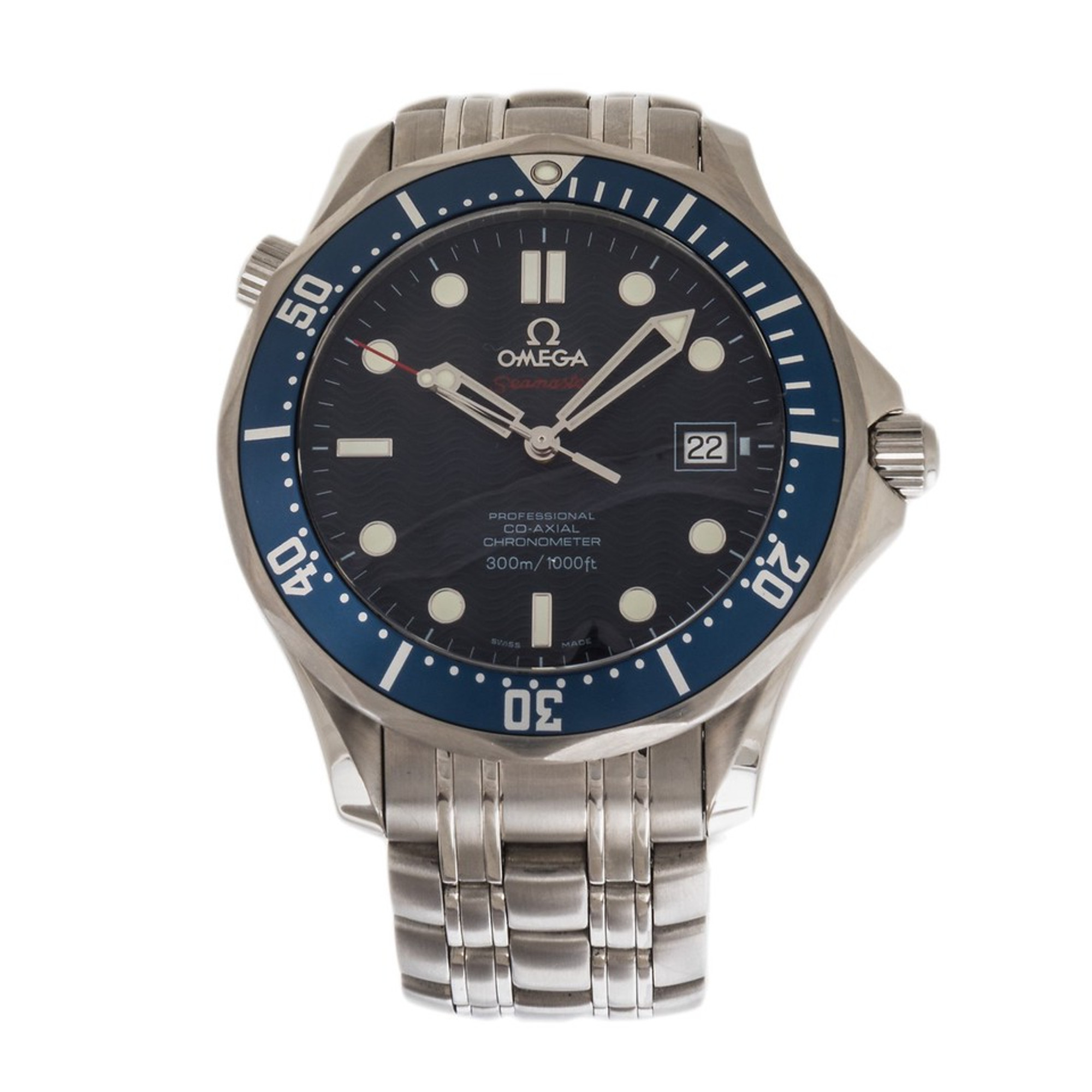 オメガ OMEGA Seamaster Professional 300m Omega Seamaster Professional 300M Co-Axial Automatic *Blue
